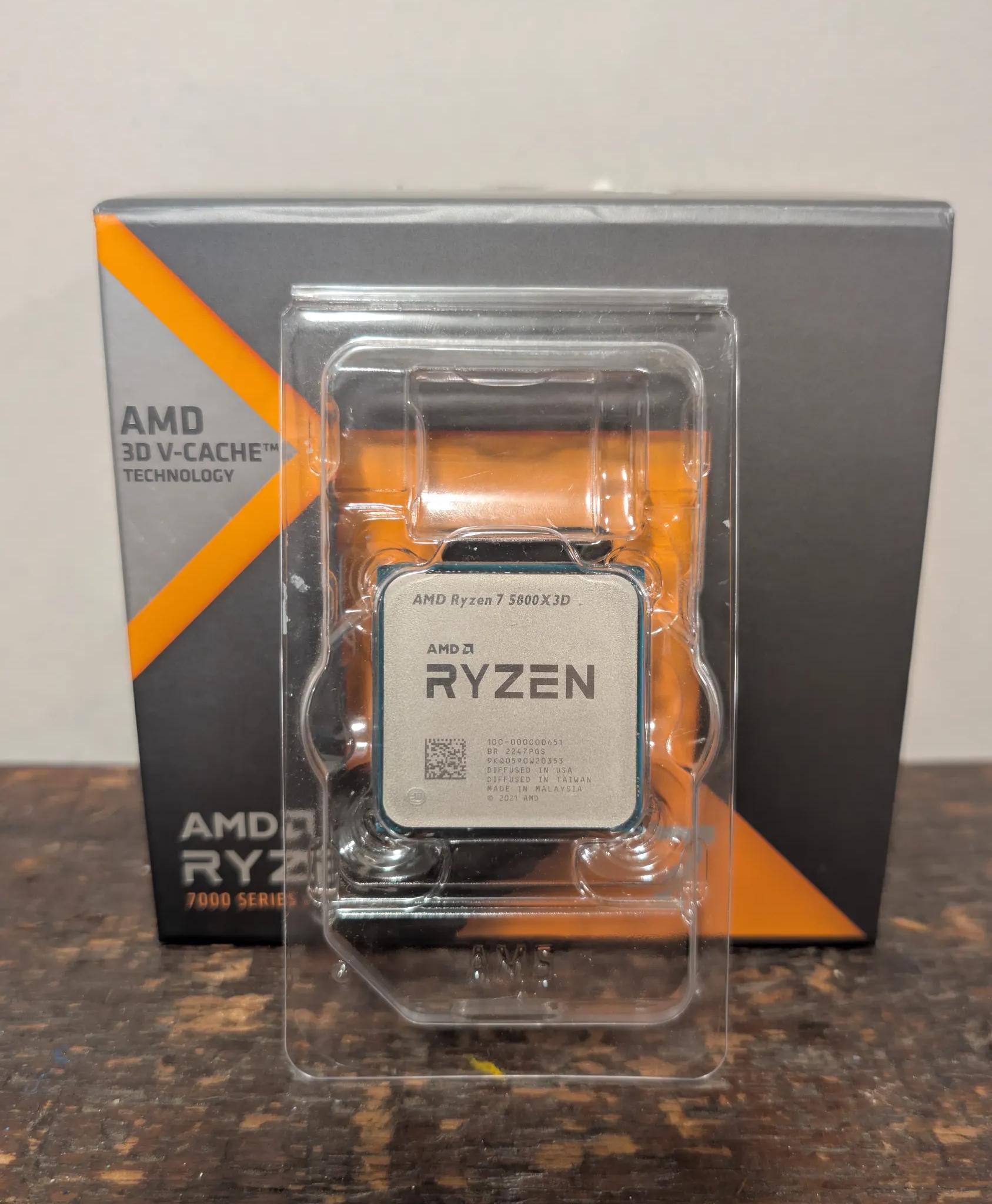 Amd Ryzen 7 5800X3D