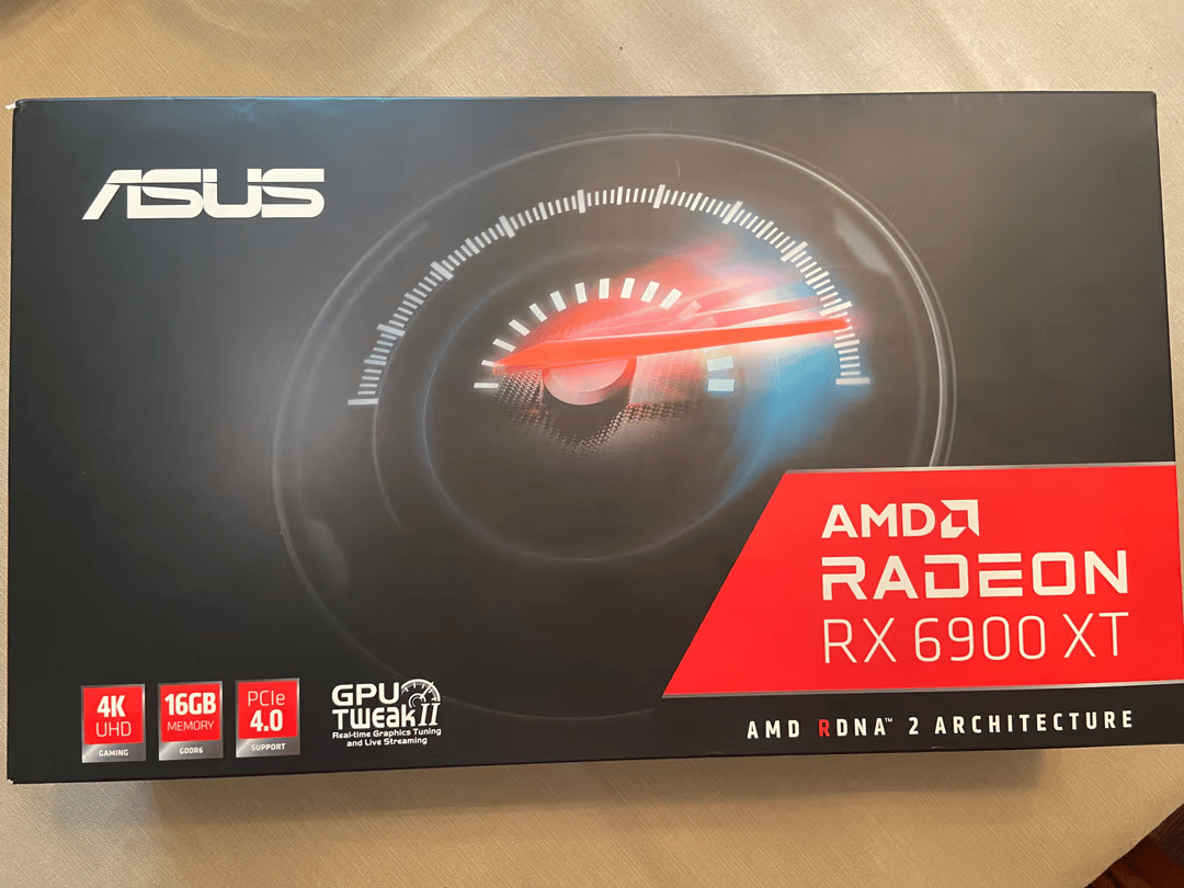 Like new 6900xt with ekwb vector rx waterblock/backplate