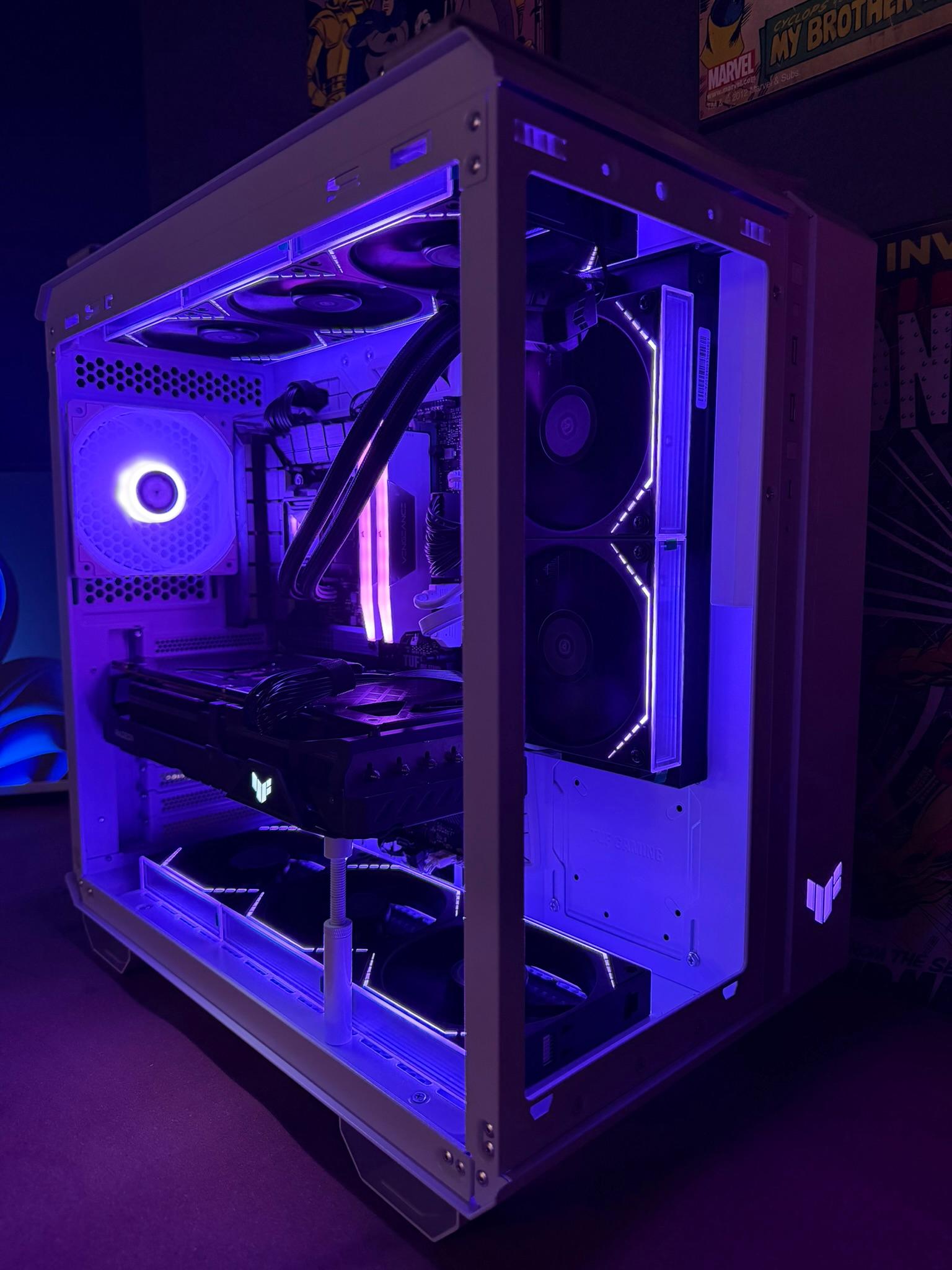 "ARCTIC TUF" 1440P BEAST | RX 6700XT 12GB - Intel i5 13400F | 32GB DDR5 | 2TB Storage | WIFI