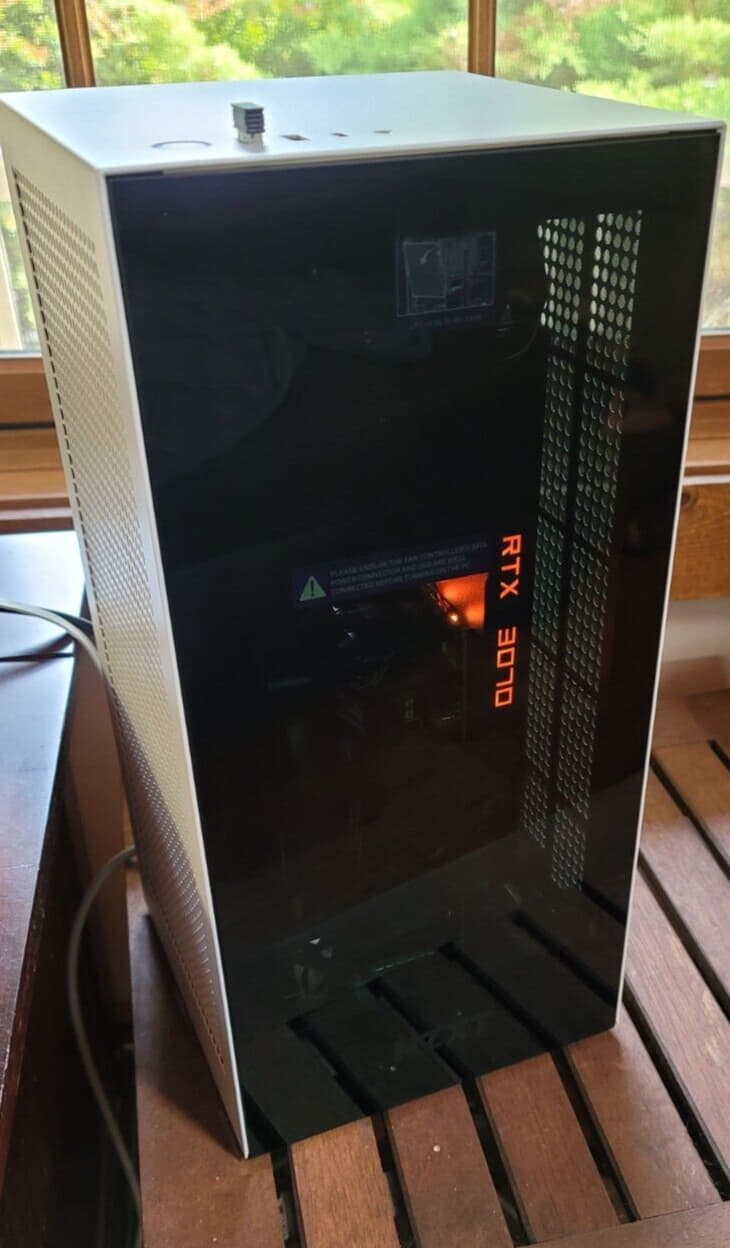 ITX i7-10700KF, RTX 3070, 64Gb RAM WiFI, BT, 1.5Tb SSD(s) (V2 w/ GOOD riser)