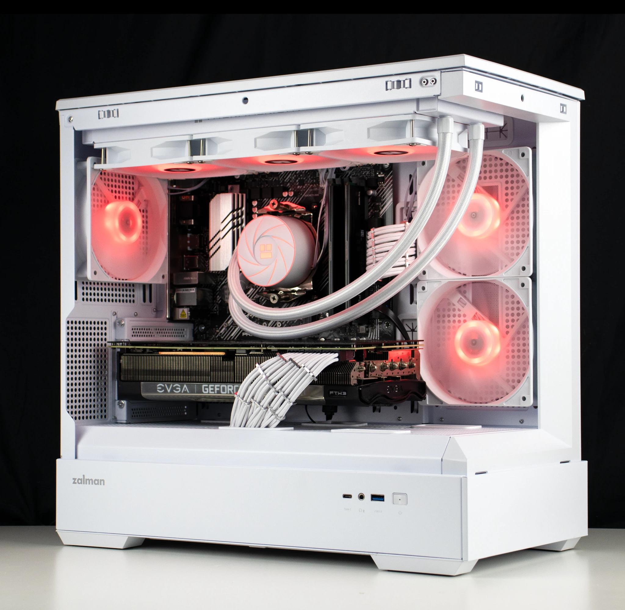 ❄️🧊💎- Whiteout 1440P Gaming PC | RTX 3080, Ryzen 7 5700X, 32GB RAM, 1TB NVMe SSD ❄️🧊💎