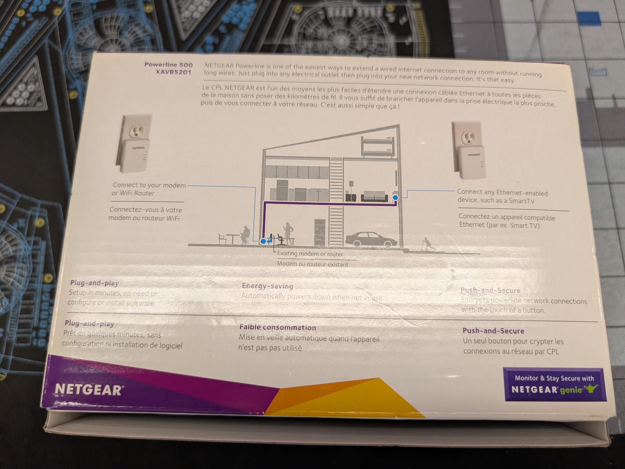 Netgear Powerline 500 Adapter (XAV5201v2)
