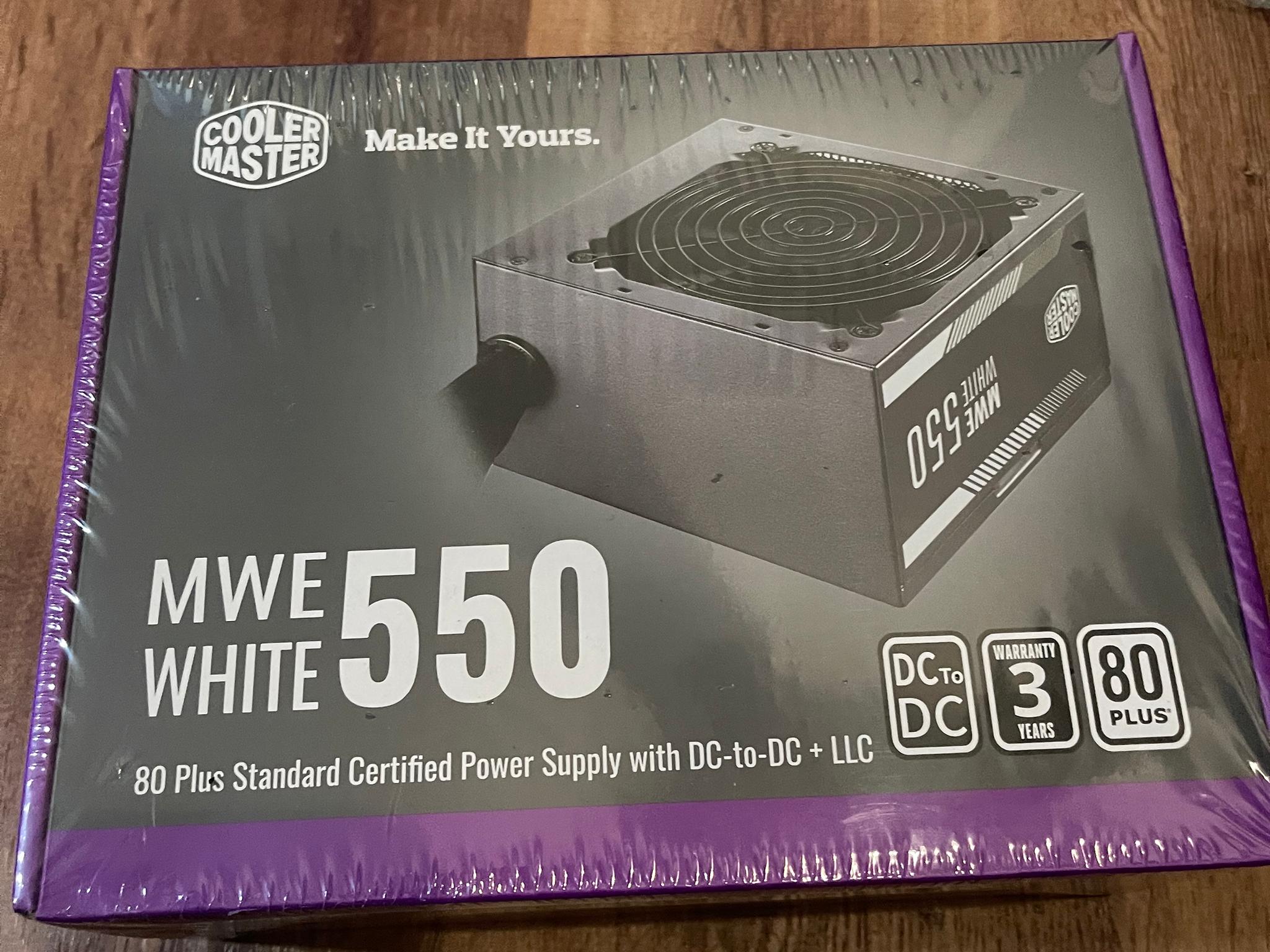**New sealed in box 550 white**