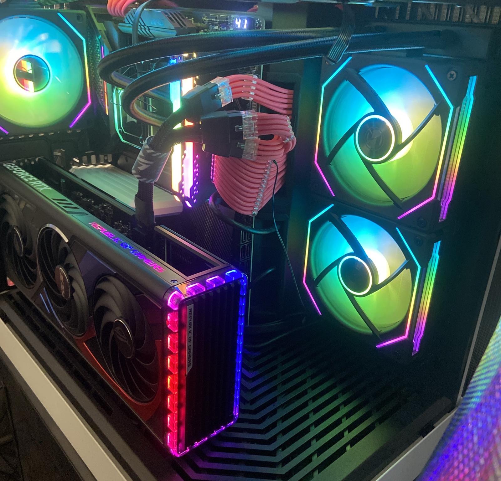 Custom built rog strix 4070ti ryzen 7 5800x