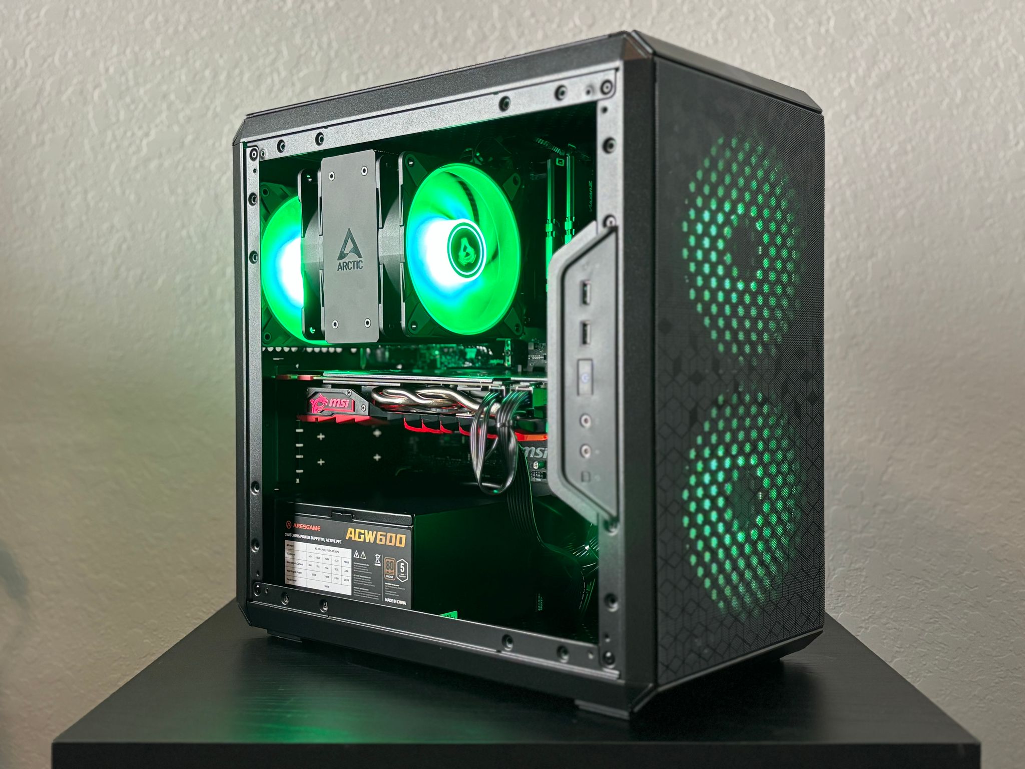 🔥Ryzen 5 5500 | GTX 1070 | 16GB DDR4 | 512GB NVMe | Air-Cooled Gaming PC🔥