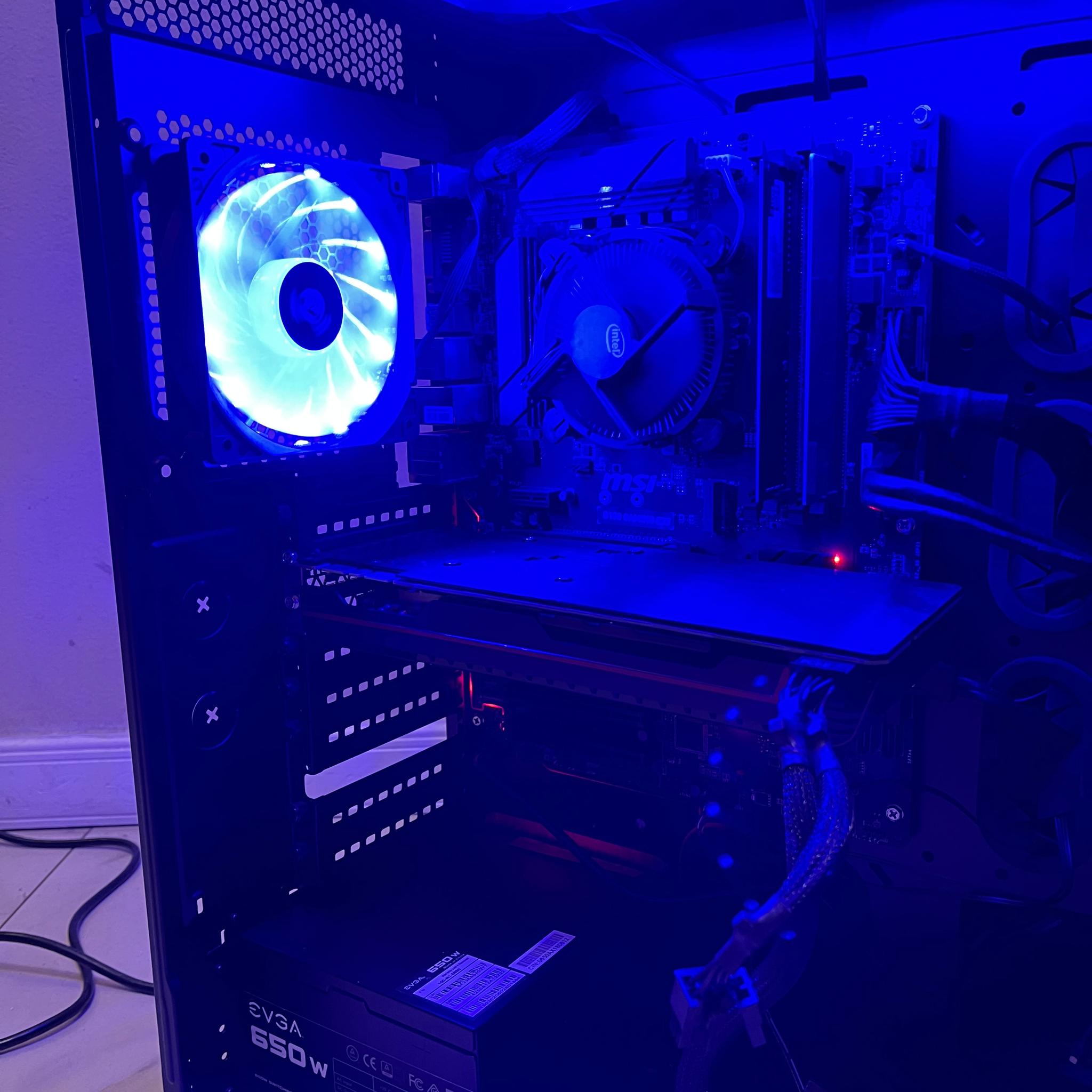 🟠🔥NVIDIA GTX 1080, Intel i5-6500, 12GB RAM, 1.2TB Storage, High Performance Gaming PC w/ Remote 🖥️🔵
