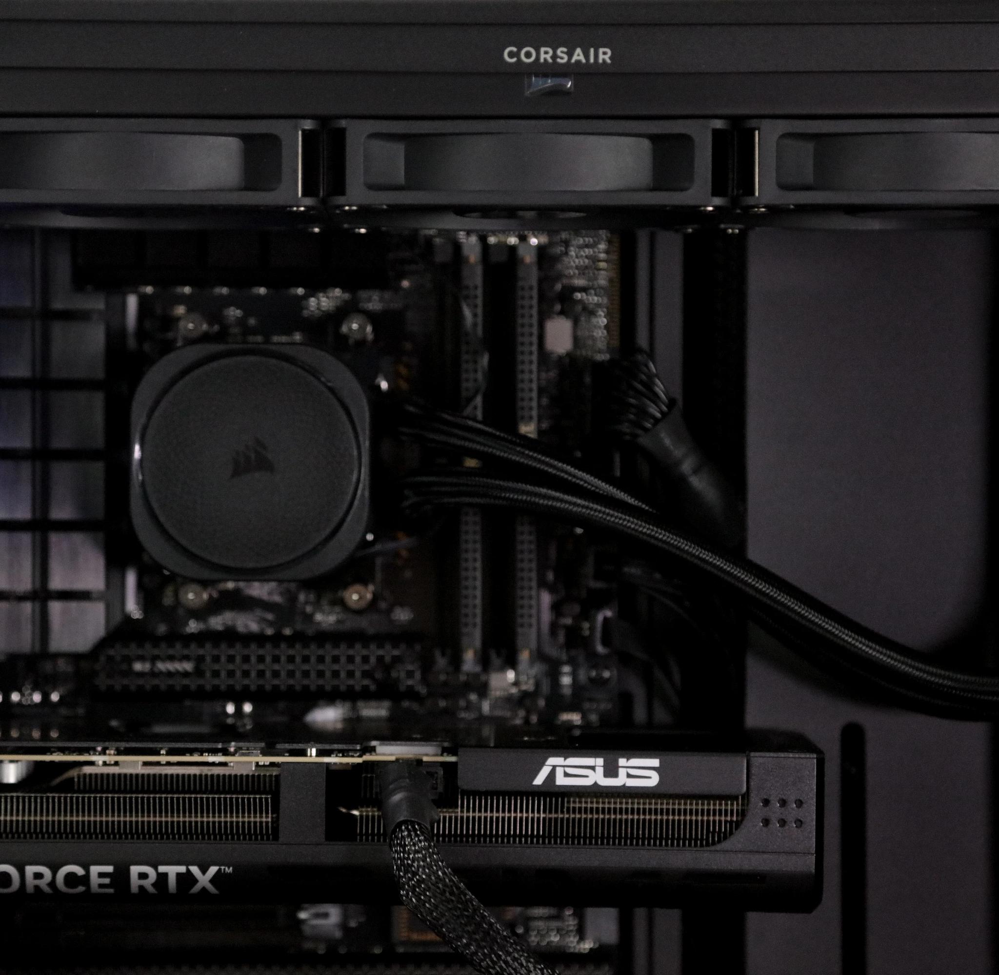 🕶️🌑 Darkmode v2 | Gaming and Streaming PC, RTX 5070, Ryzen 7 7700X, 32GB DDR5, 2TB SSD, Wifi