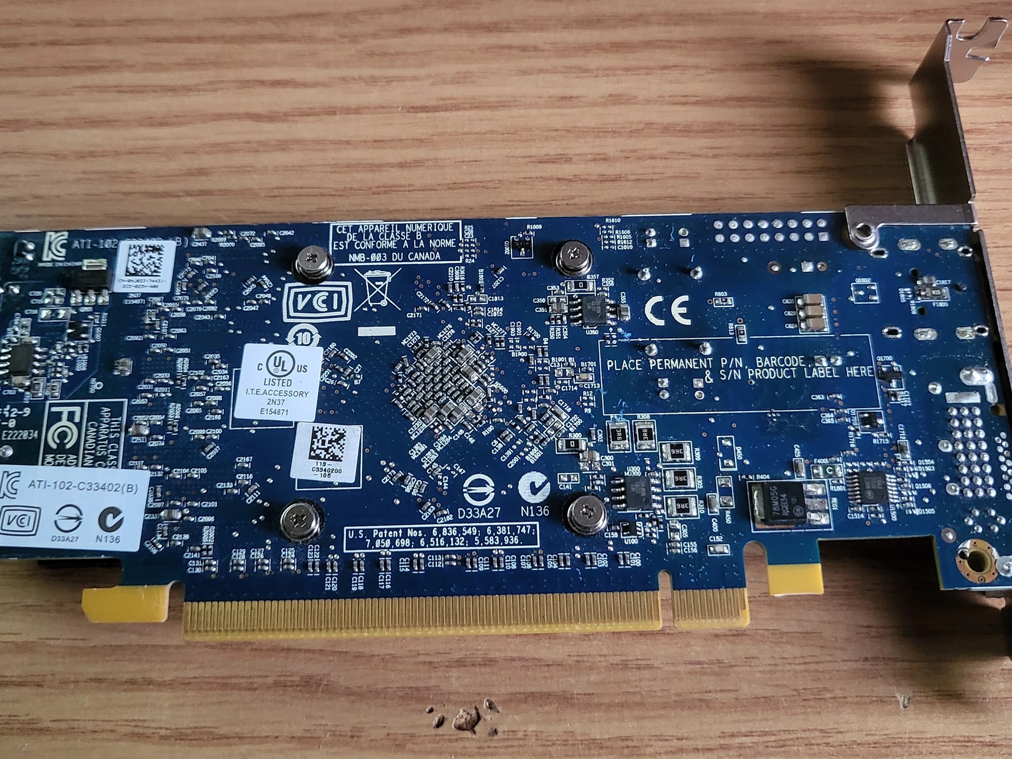 USED AMD Radeon HD 7570 Low Profile Graphics Adapter/Low Power GPU