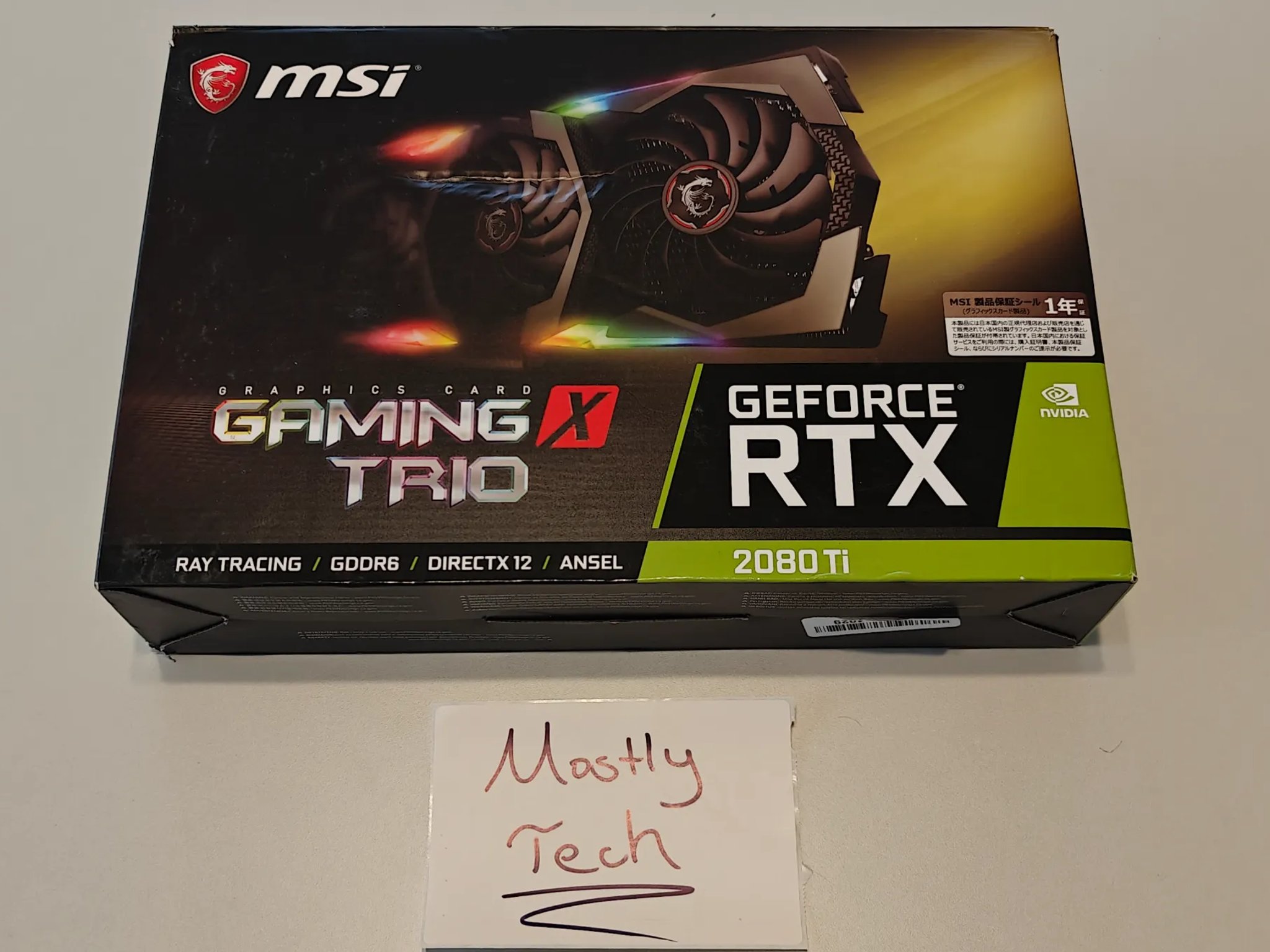 MSI GeForce RTX 2080 TI GAMING X TRIO 11GB