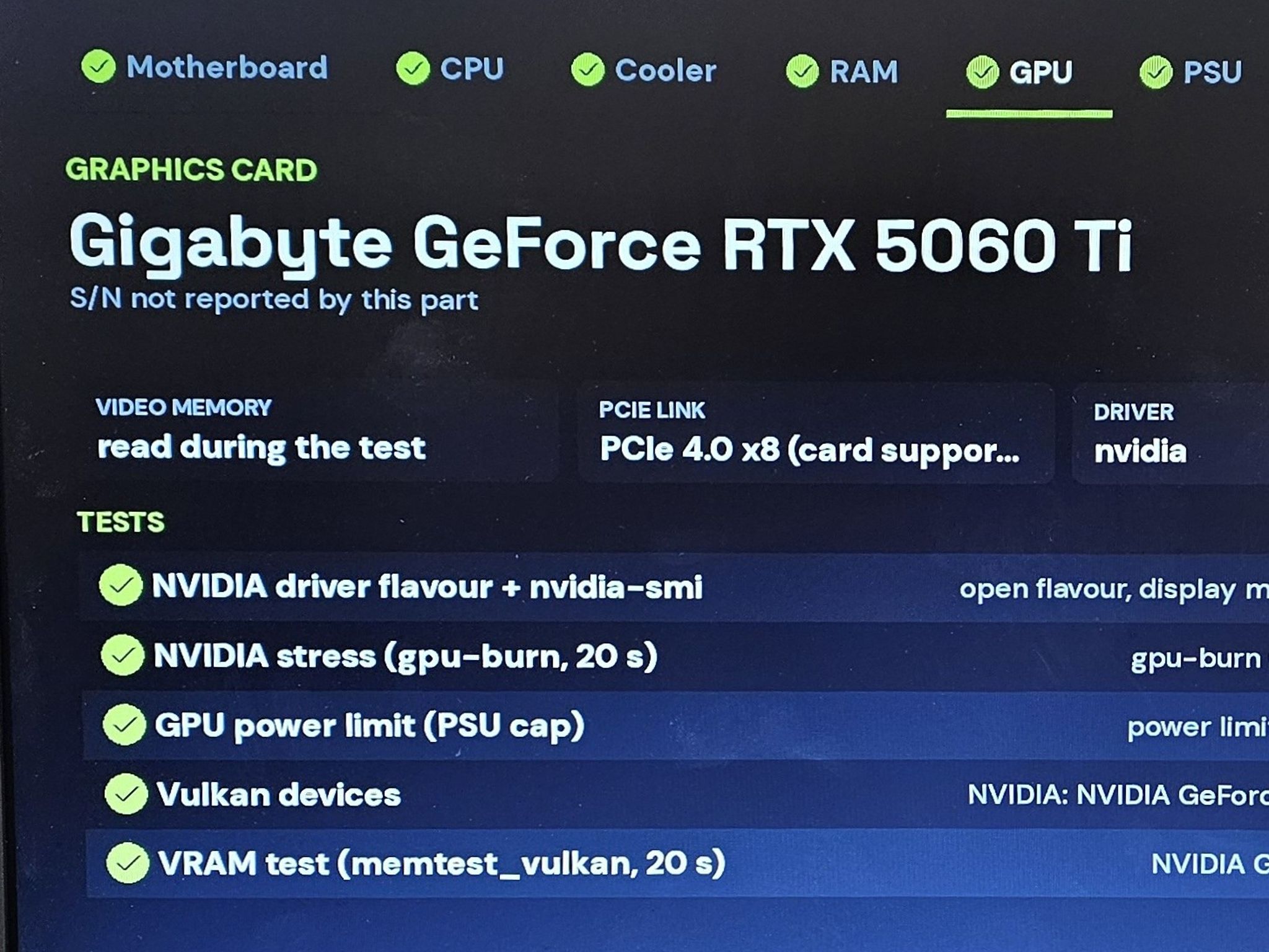 RTX 5060 Ti Gigabyte WINDFORCE OC 16GB