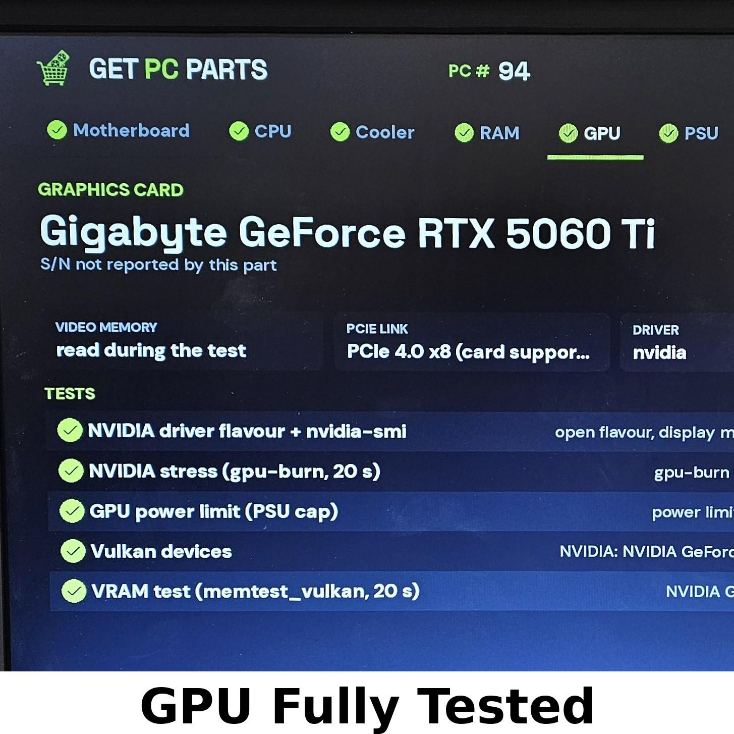 RTX 5060 Ti Gigabyte WINDFORCE OC 16GB