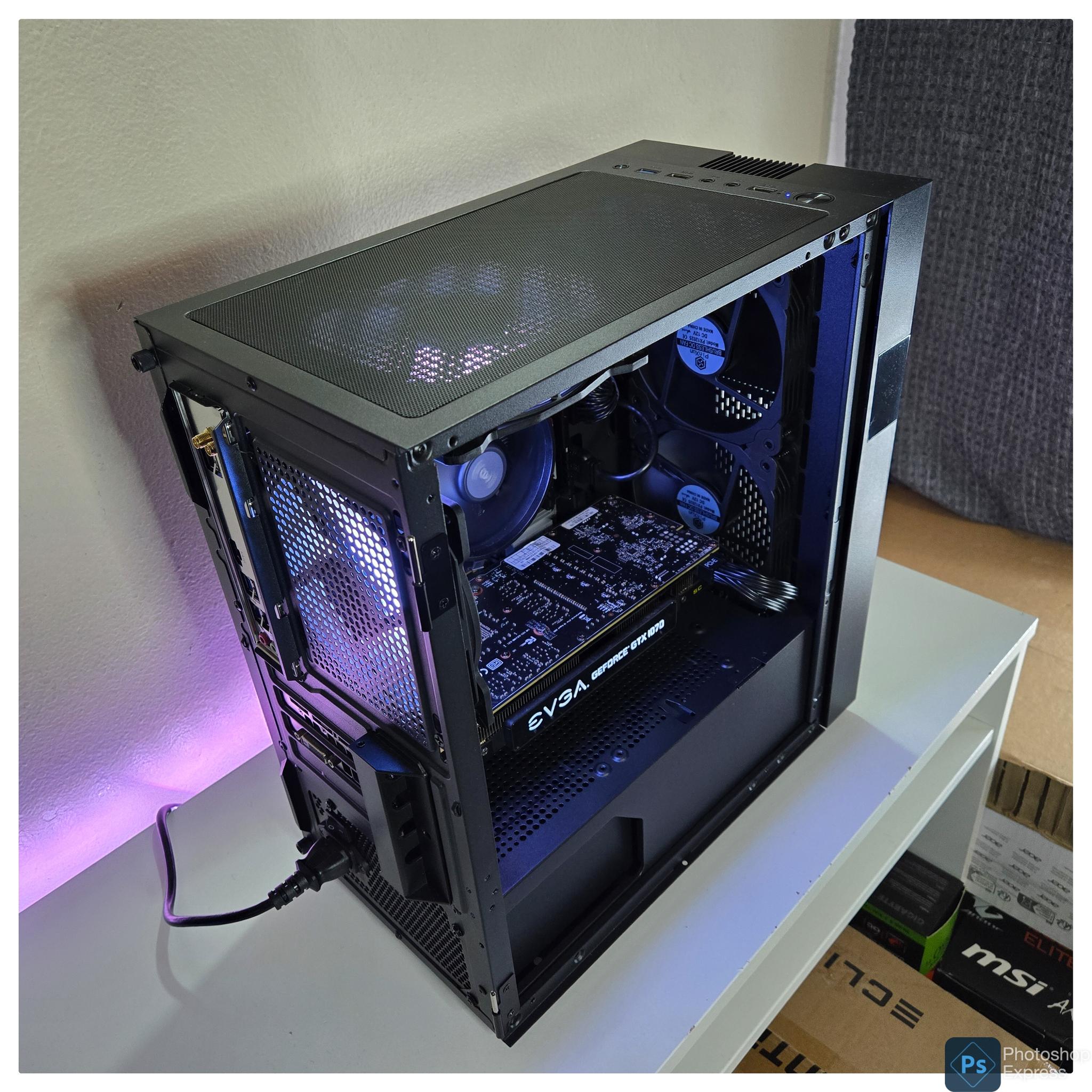 GTX 1070 8GB | Ryzen 5 2600 | Wi-Fi | 1080p Gaming PC