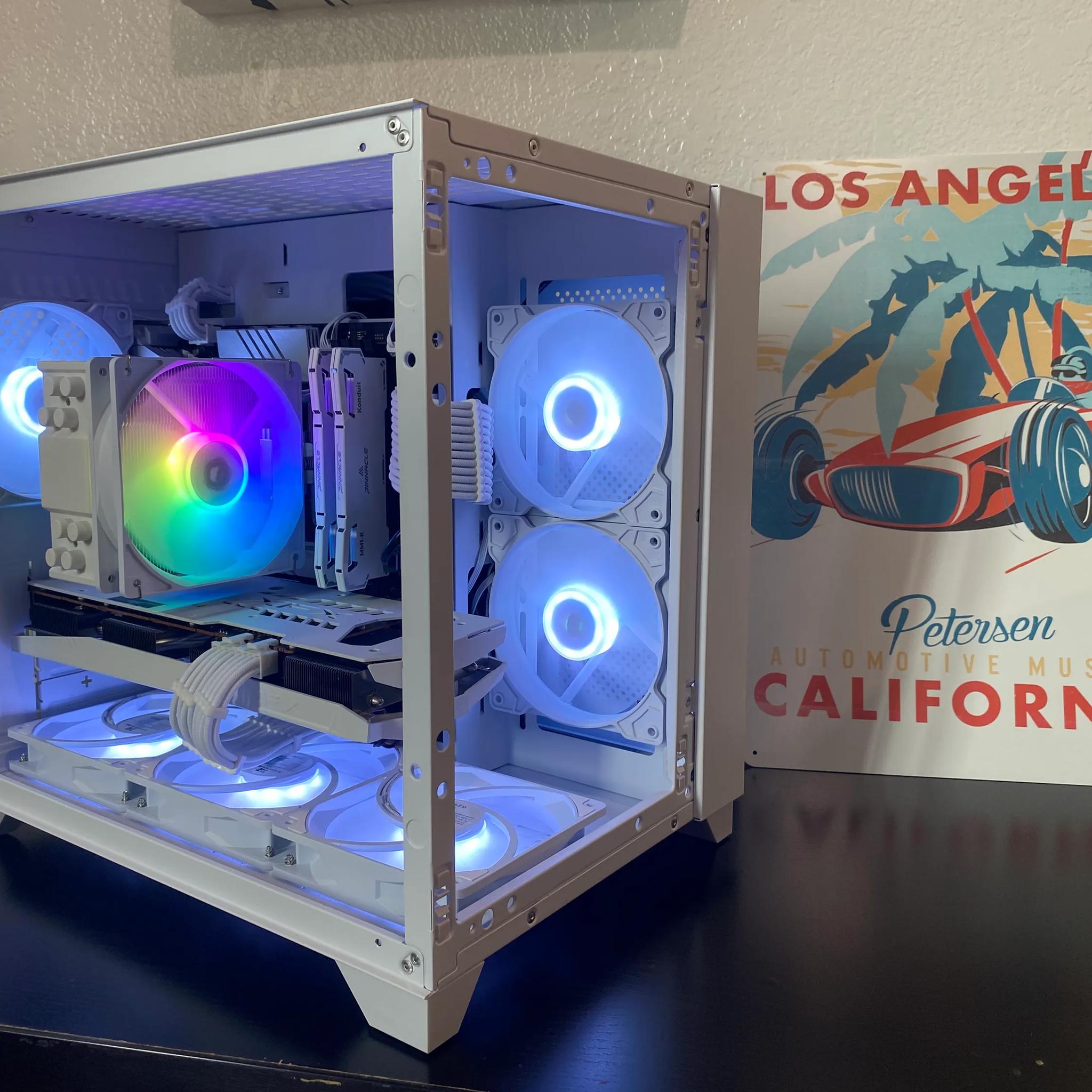 🧊🧊White 12600k + 6700 XT Gaming PC