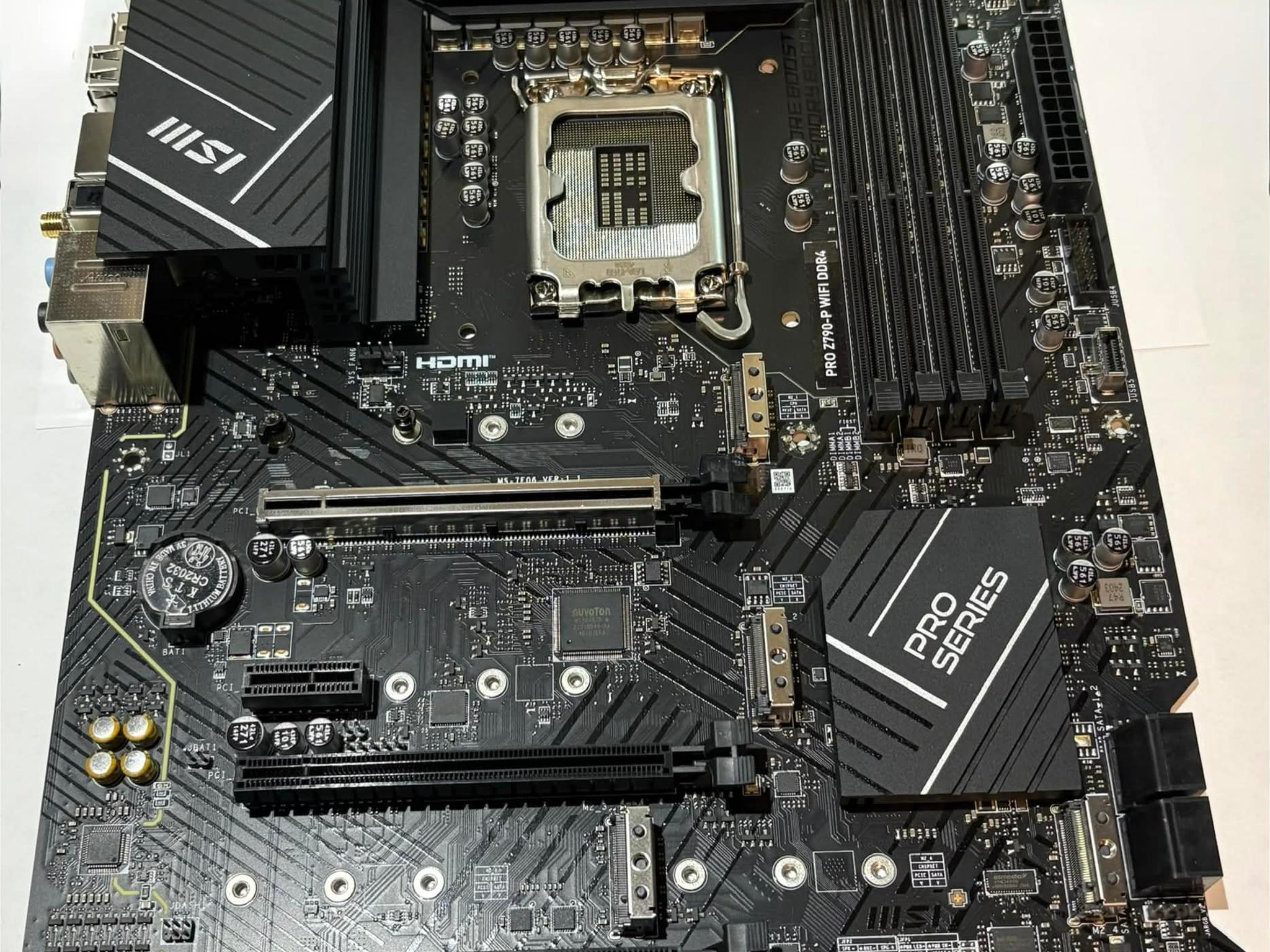 MSI PRO Z790-P WIFI DDR4 LGA1700 ATX Motherboard
