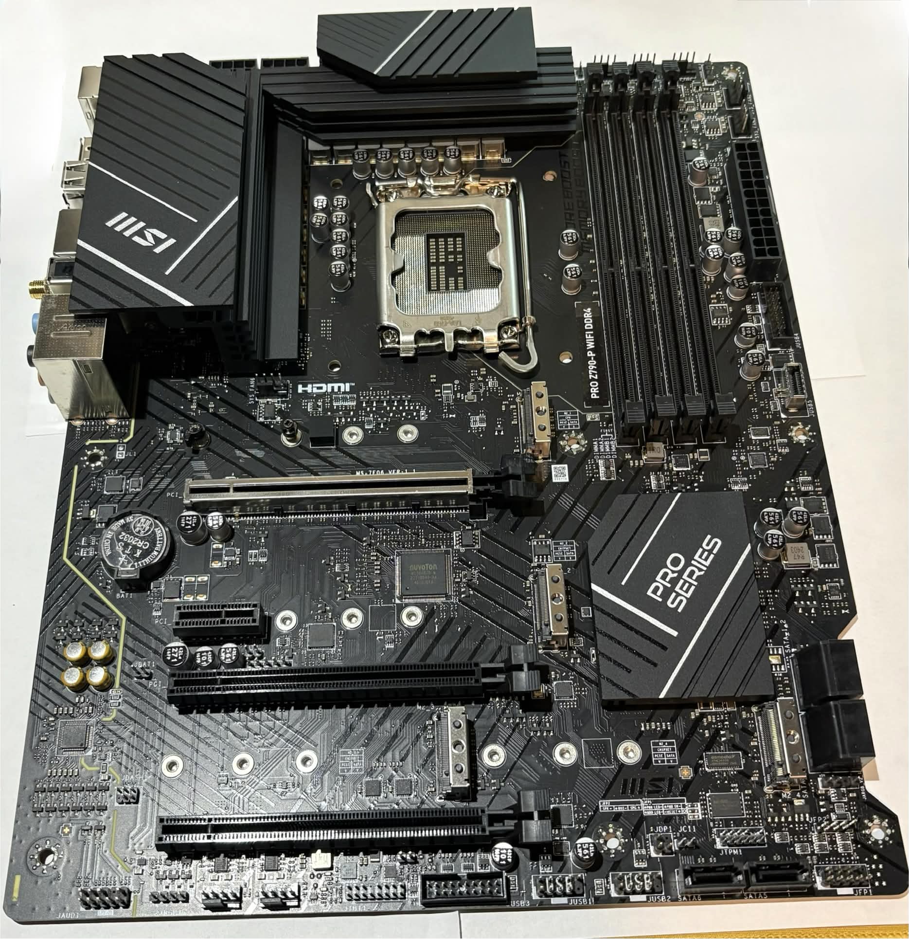 MSI PRO Z790-P WIFI DDR4 LGA1700 ATX Motherboard