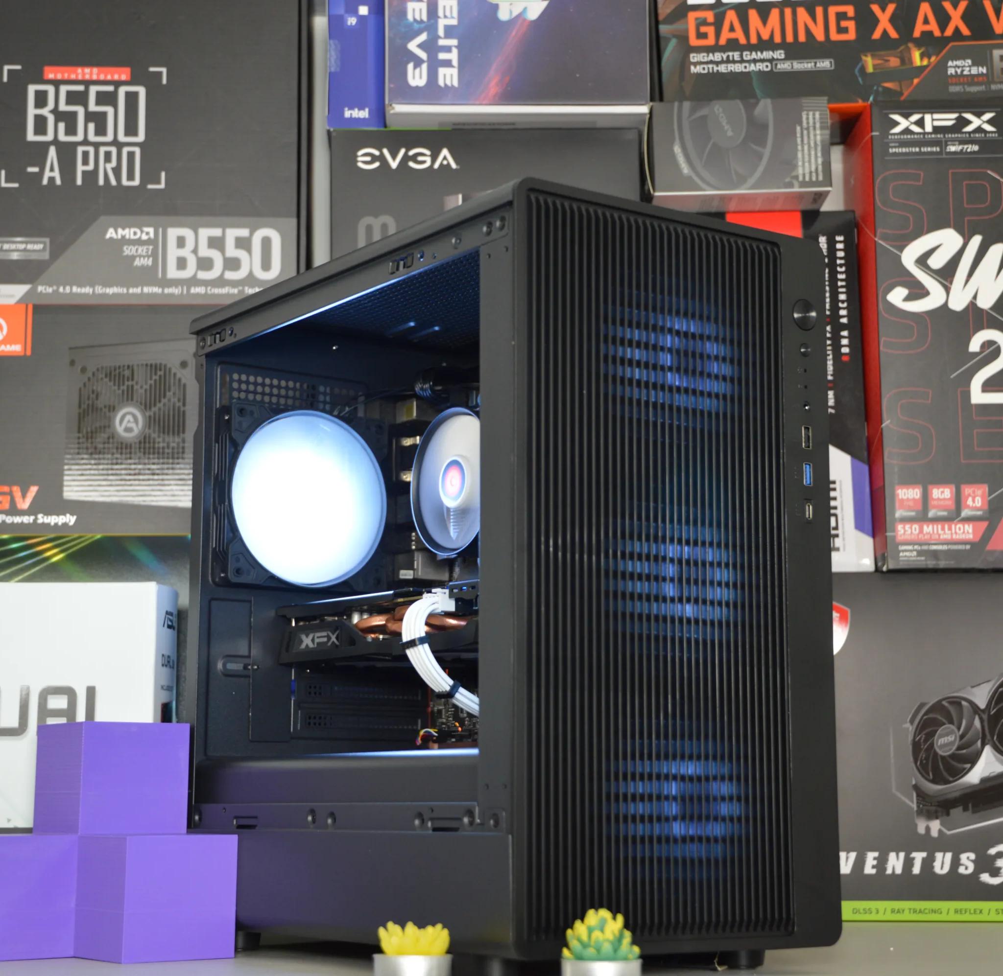 🏙️ BUDGET GAMING PC🏙️| RX 480 8GB | RYZEN 5 1500X | 16GB DDR4 RAM | 512GB NVME SSD | Blue Skies |