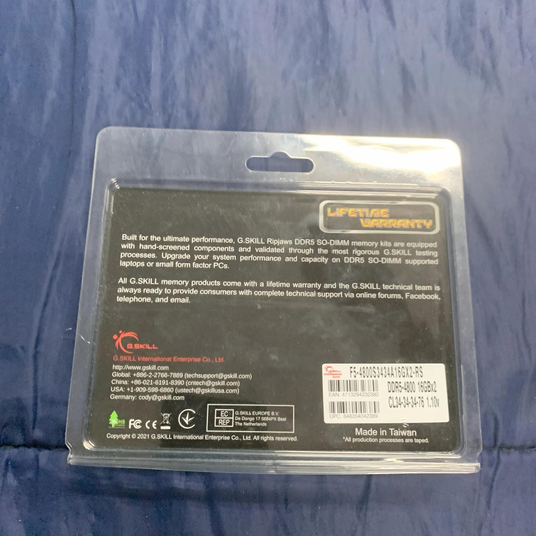 Used OEM Micron DDR5 RAM