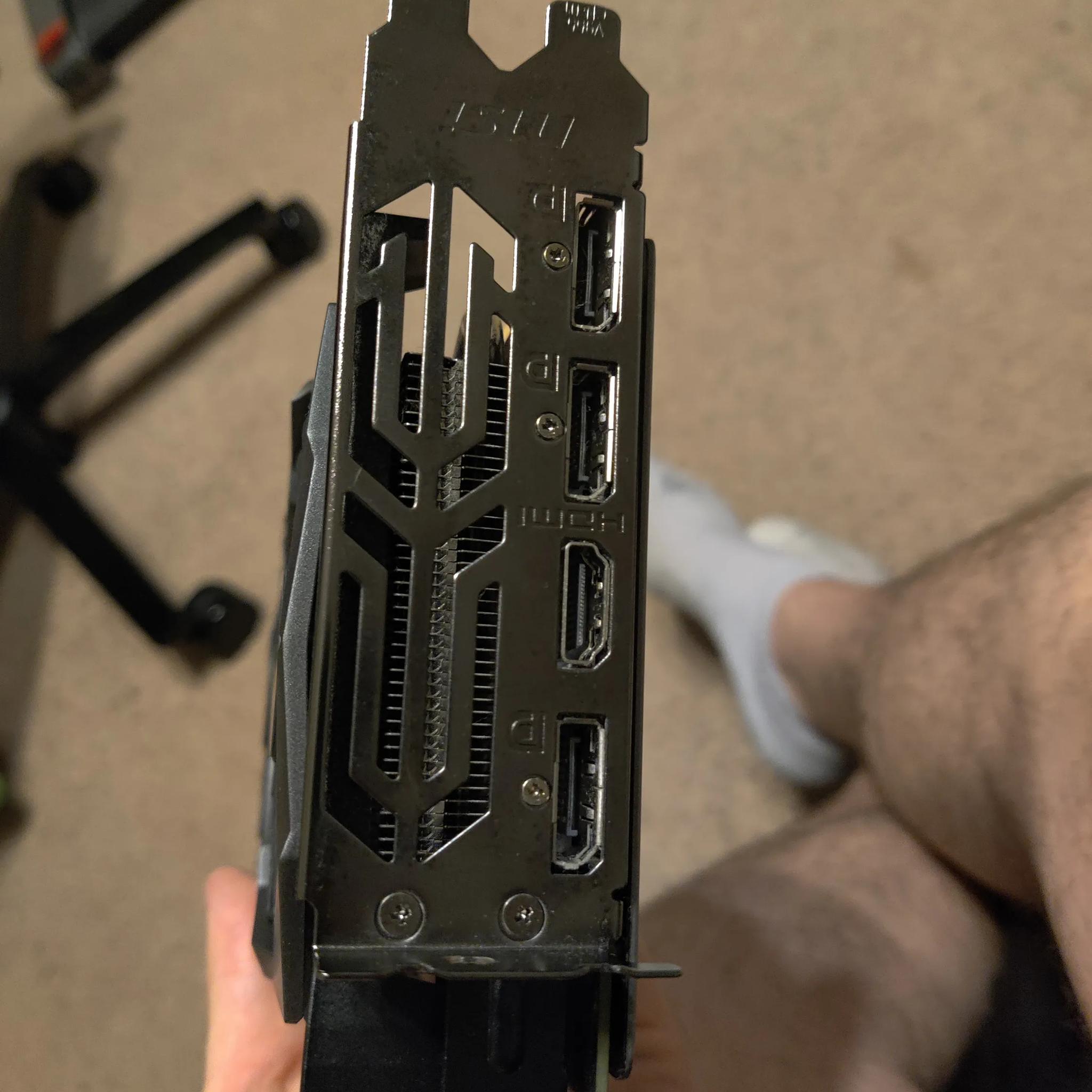 VERY GENTLY USED MSI GTX1660 SUPER Gaming x