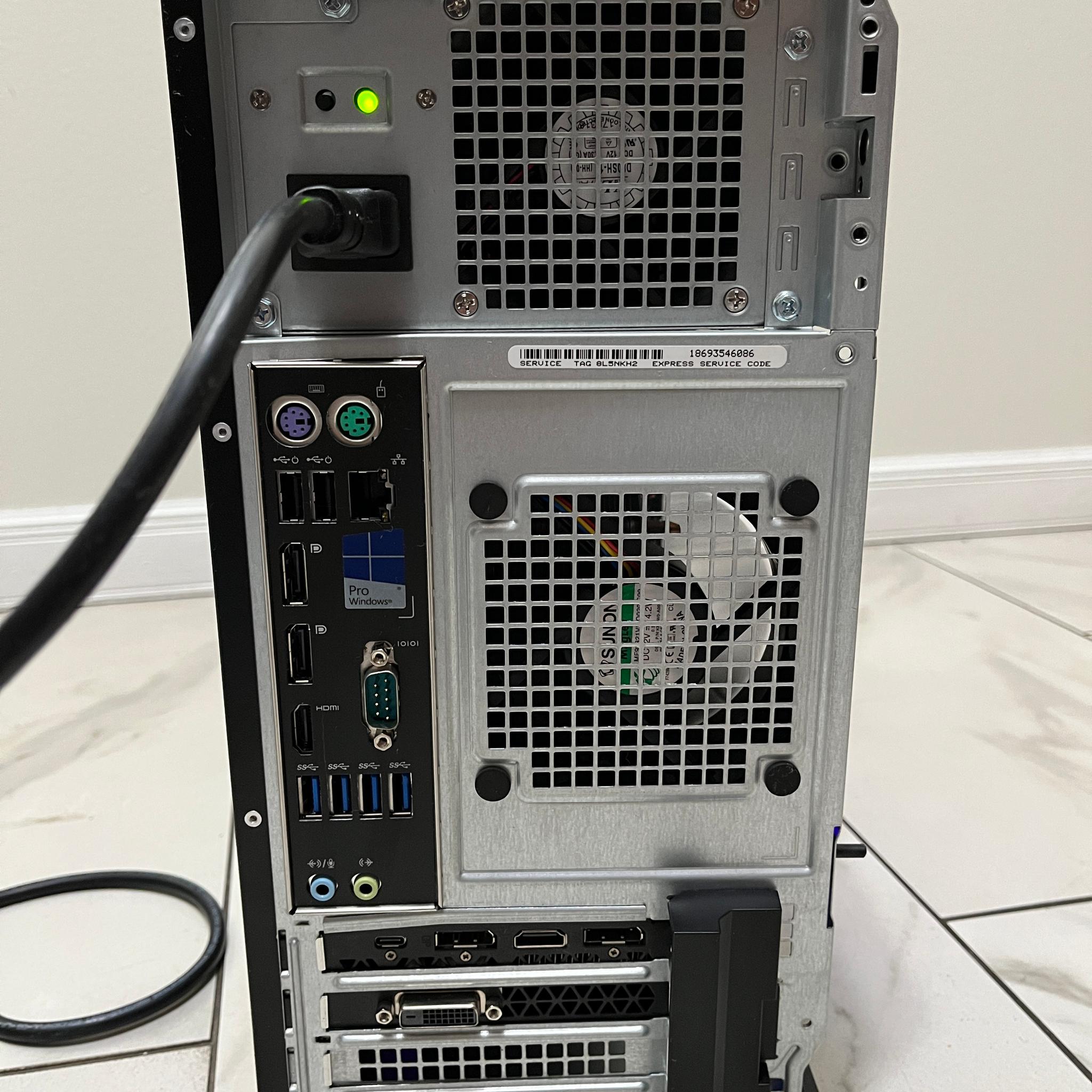 NVIDIA RTX 2070, Intel i7-6700k, 16GB RAM, 512GB SSD - Dell Gaming PC w/ Wi-Fi & BT