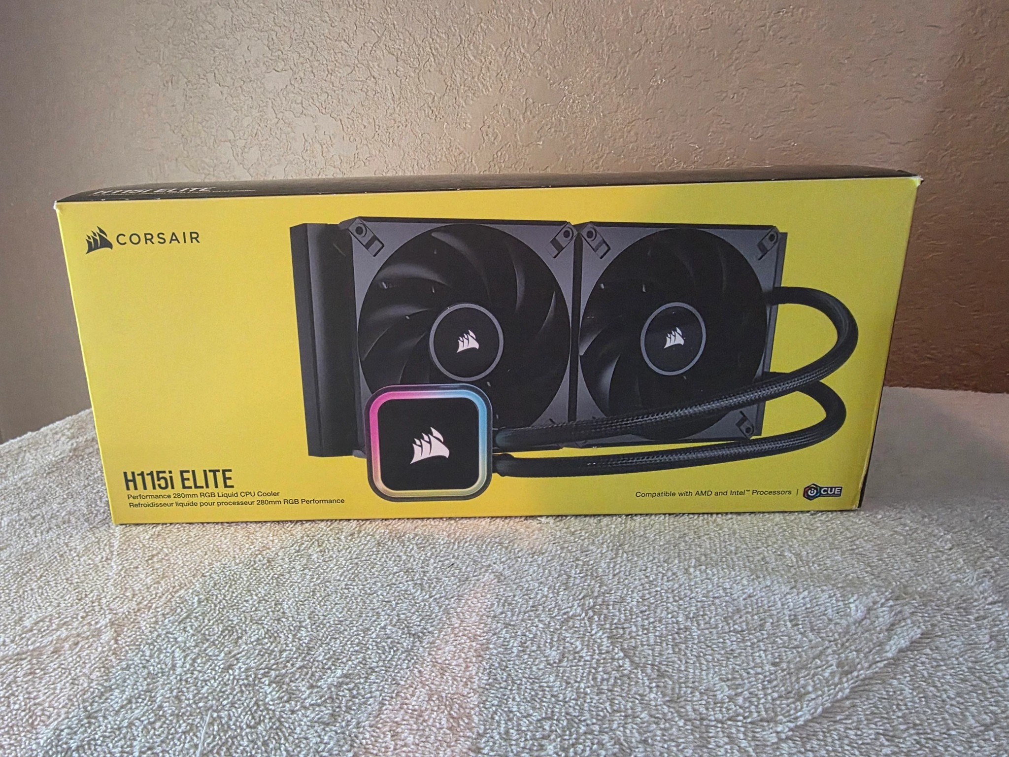 Corsair iCUE H115i RGB Elite Liquid CPU Cooler 280mm