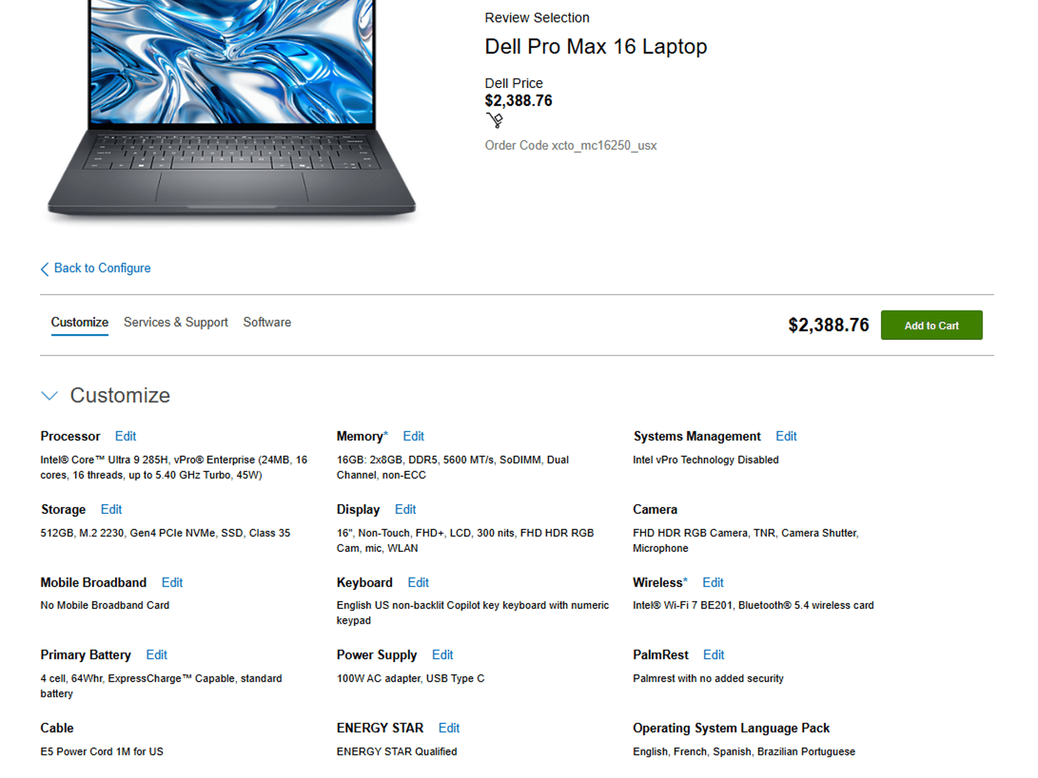 🔥 Dell Pro Max 16 – Intel® Core™ Ultra 9, 16GB DDR5, 512GB, 3-Year Warranty