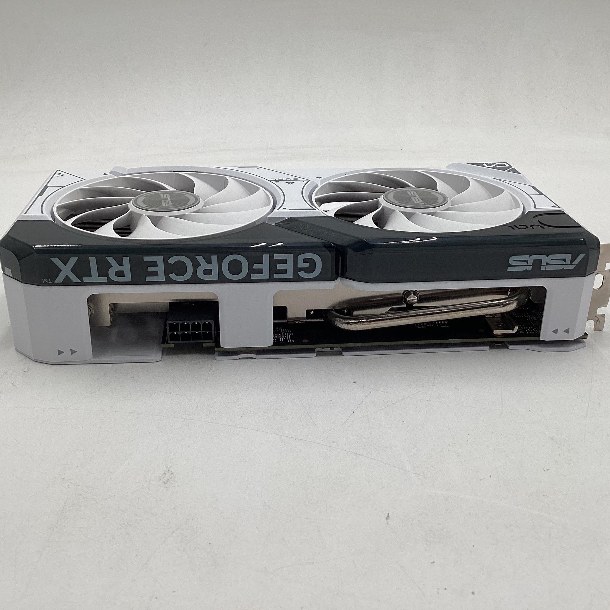 Roll over image to zoom in ASUS Dual GeForce RTX™ 4060 OC White Edition 8GB GDDR6