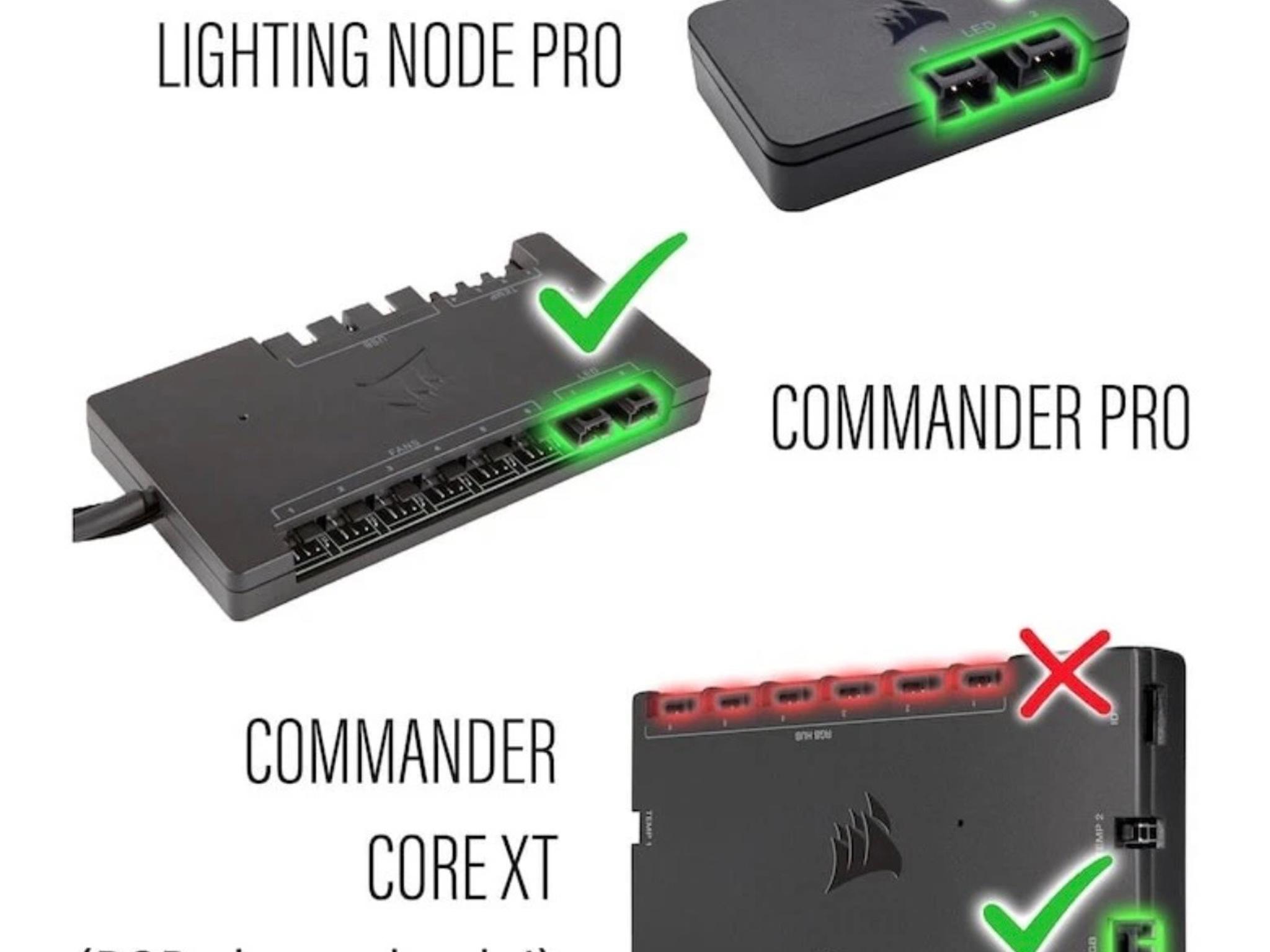 Corsair 3 Pin RGB Extension Cable 23” Inch ( SHIP TODAY )
