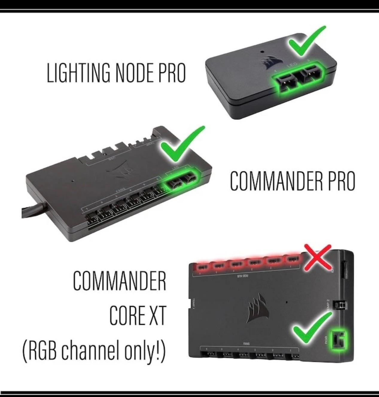 Corsair 3 Pin RGB Extension Cable 23” Inch ( SHIP TODAY )