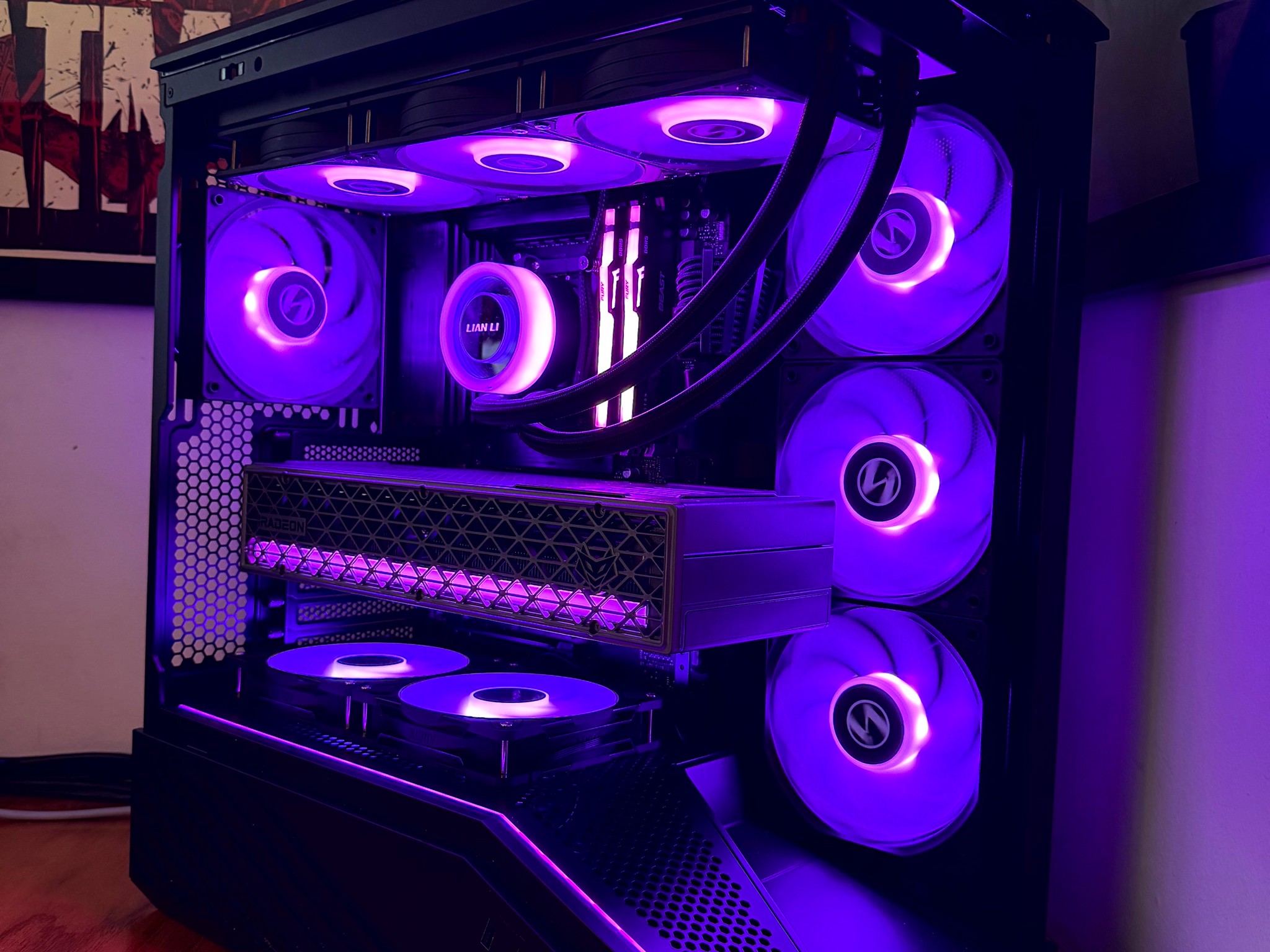 Dark Singularity II - RX 9070 XT | Ryzen 7 9800x3d | 32G @6000 MT/sec | 2TB NVME | 1000 W Platinum