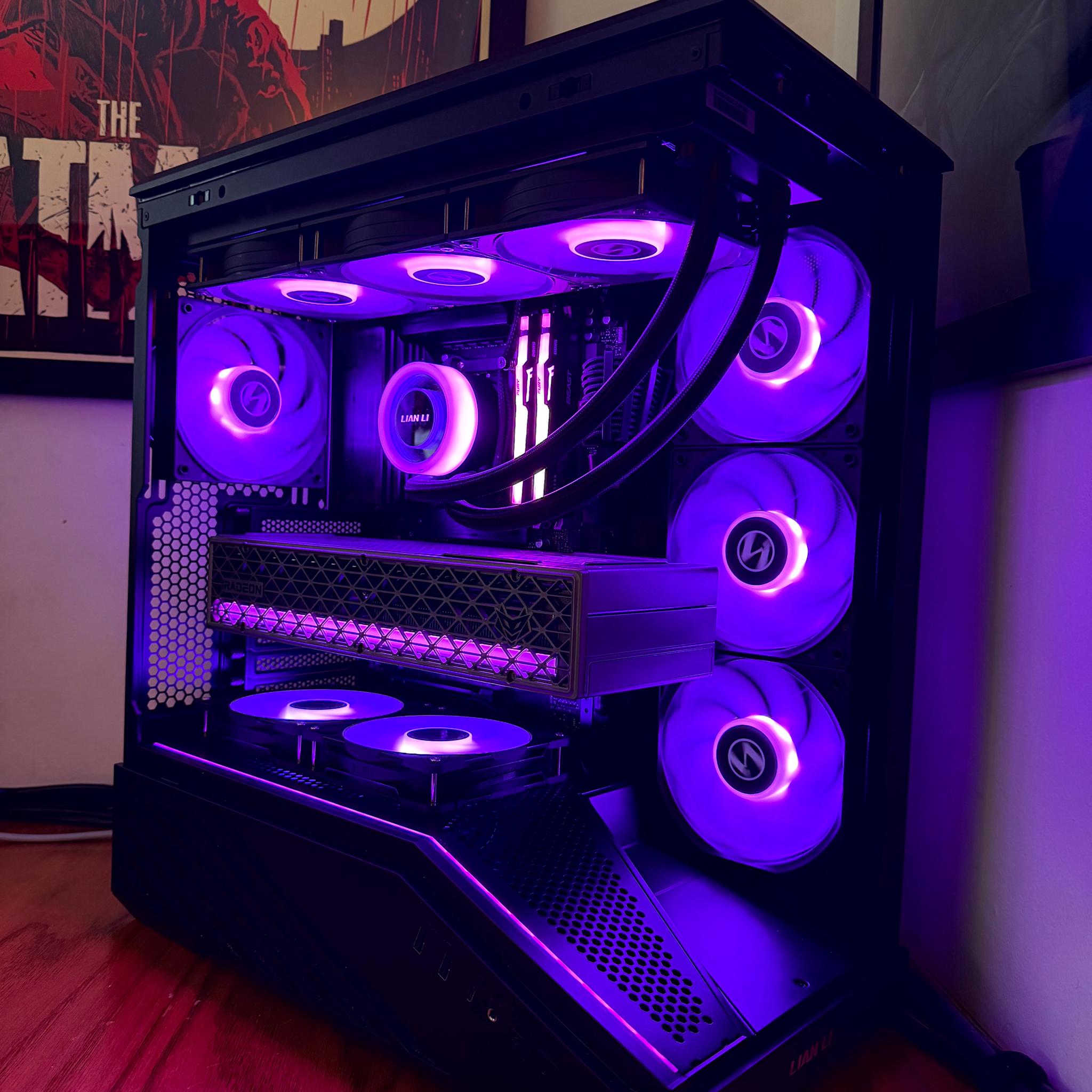 Dark Singularity II - RX 9070 XT | Ryzen 7 9800x3d | 32G @6000 MT/sec | 2TB NVME | 1000 W Platinum
