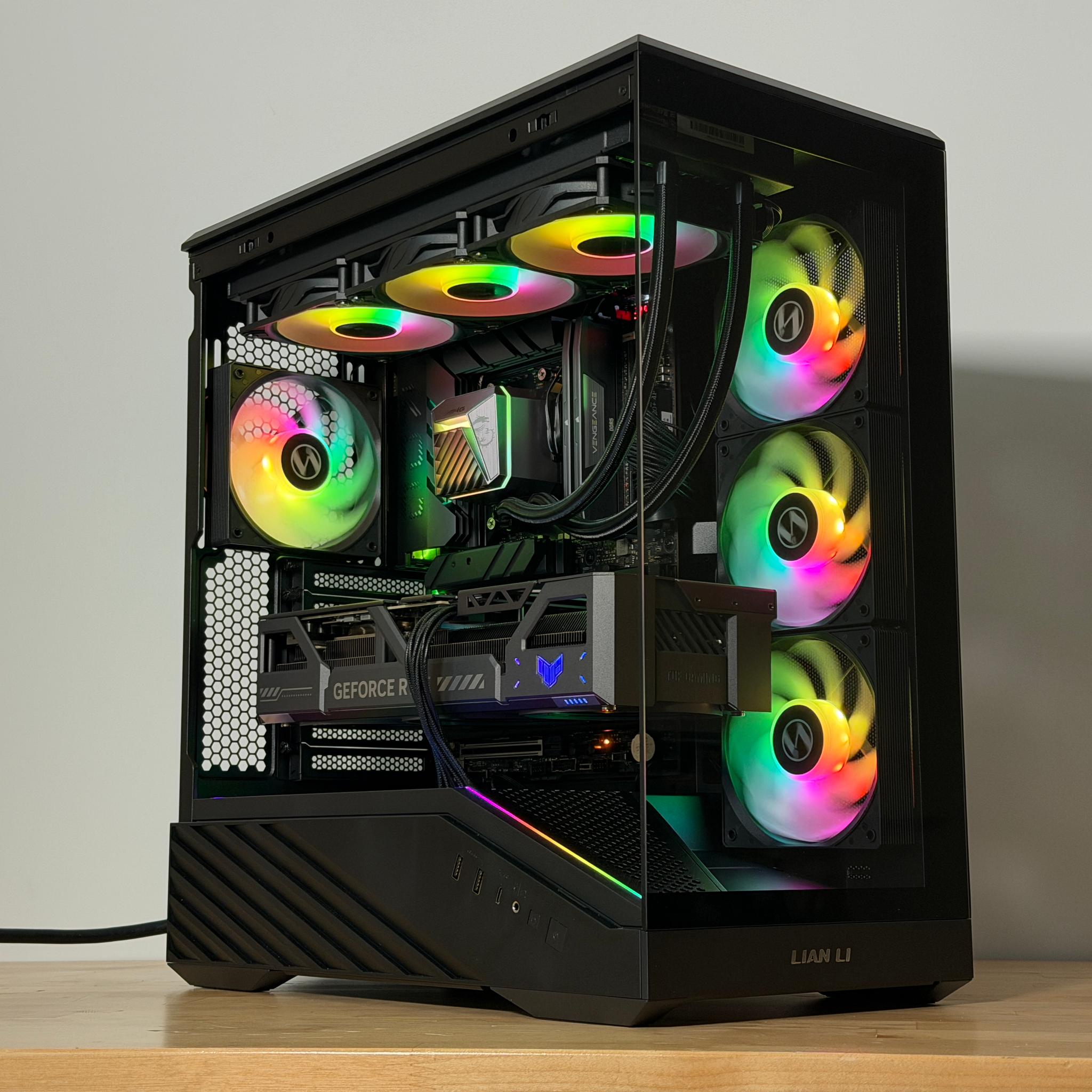 RTX 5090 Ryzen 7 9800x3d Gaming PC