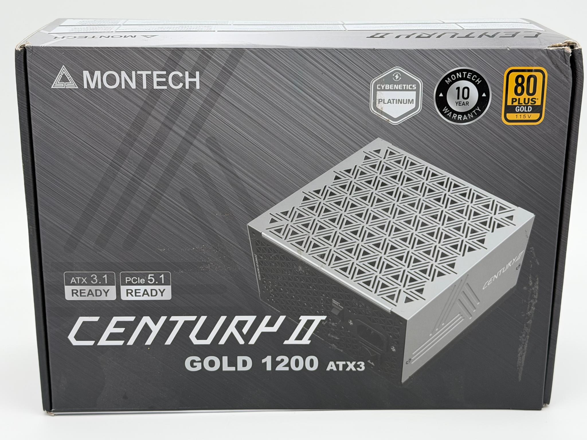 Montech Century II Gold 1200W ATX 3.1 Fully Modular PSU
