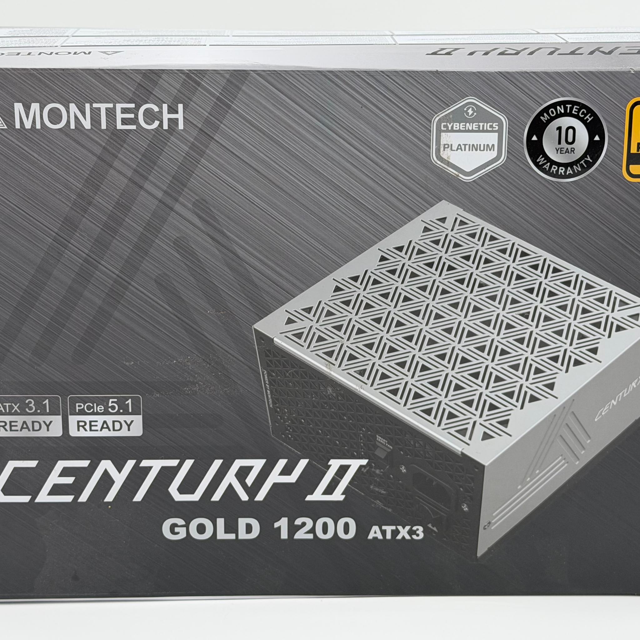 Montech Century II Gold 1200W ATX 3.1 Fully Modular PSU