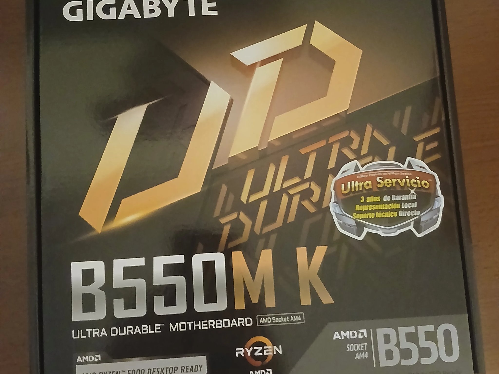 Gigabyte B550M K AM4 Motherboard