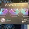 3-Pack Phanteks D30-140 Reverse Blade RGB Fans