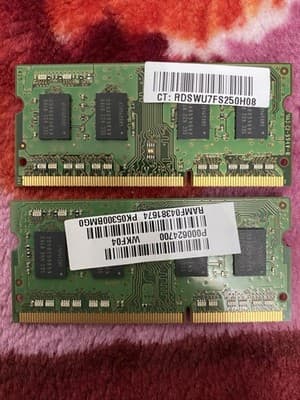 Samsung 8GB (2x4GB) DDR3 PC3-12800S SO-DIMM 204-Pin Laptop RAM