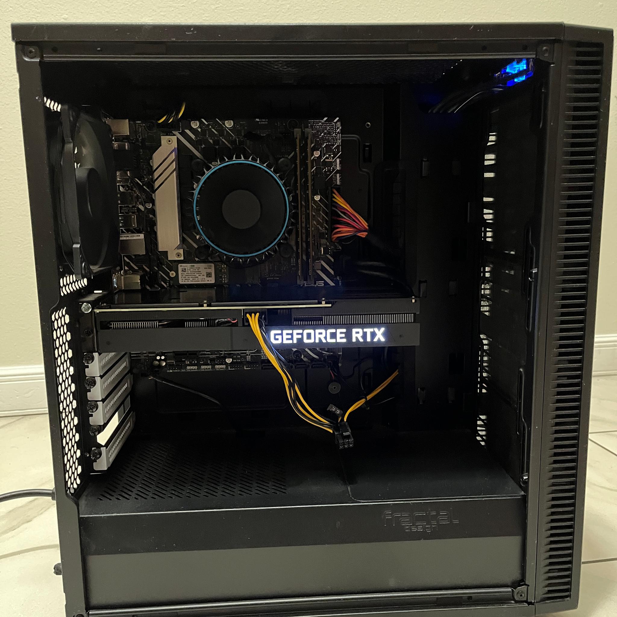 NVIDIA RTX 3070, Intel Core i3-12100, 16GB RAM, 512GB SSD - High FPS Gaming PC w/ Wi-Fi & BT