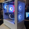 White ❄️ Gaming PC | Ryzen 5 3600 | RX 6650XT | 32GB RAM | 1TB SSD | Windows 11 Pro