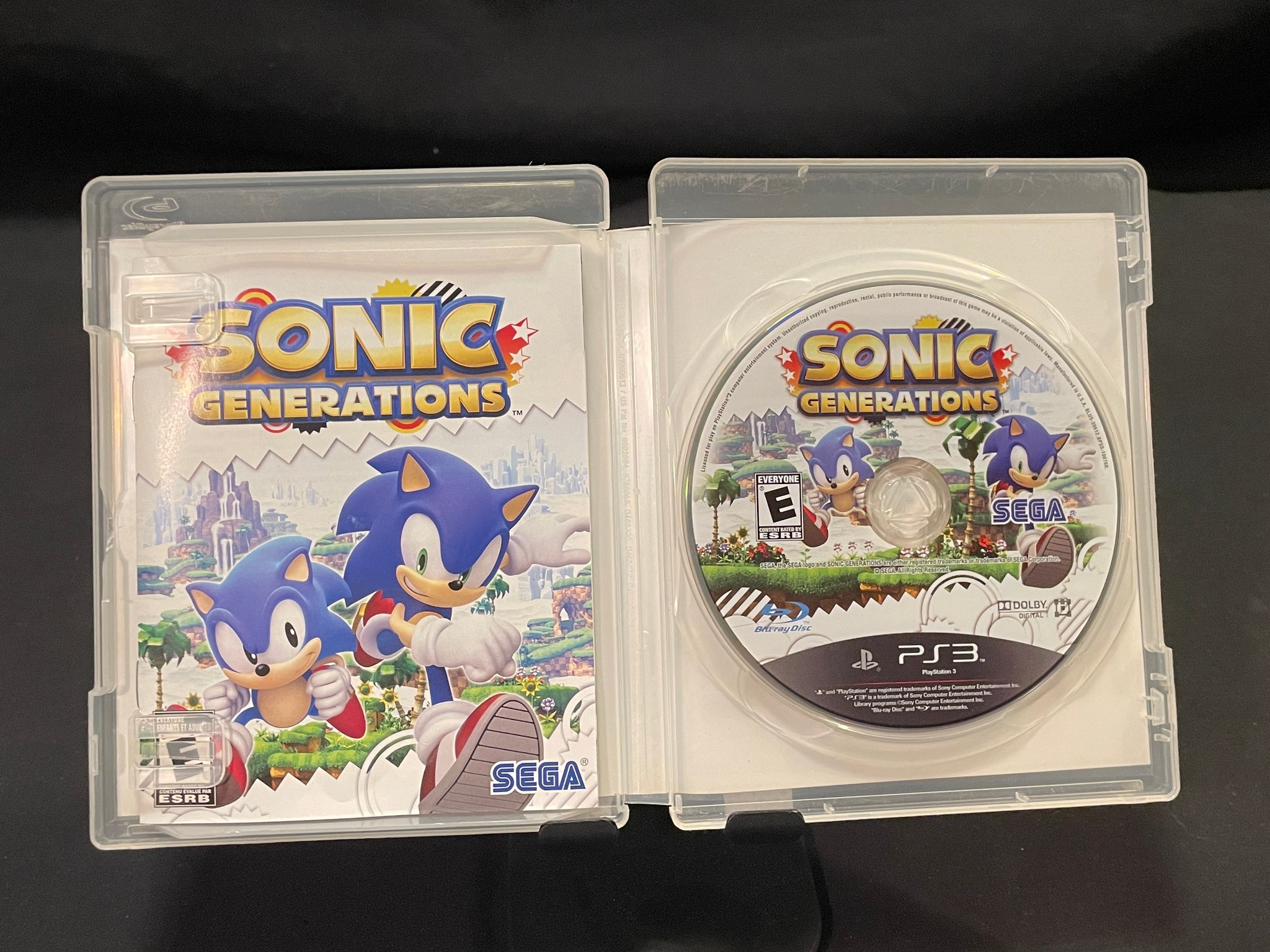 PlayStation 3 PS3 Sonic Generations