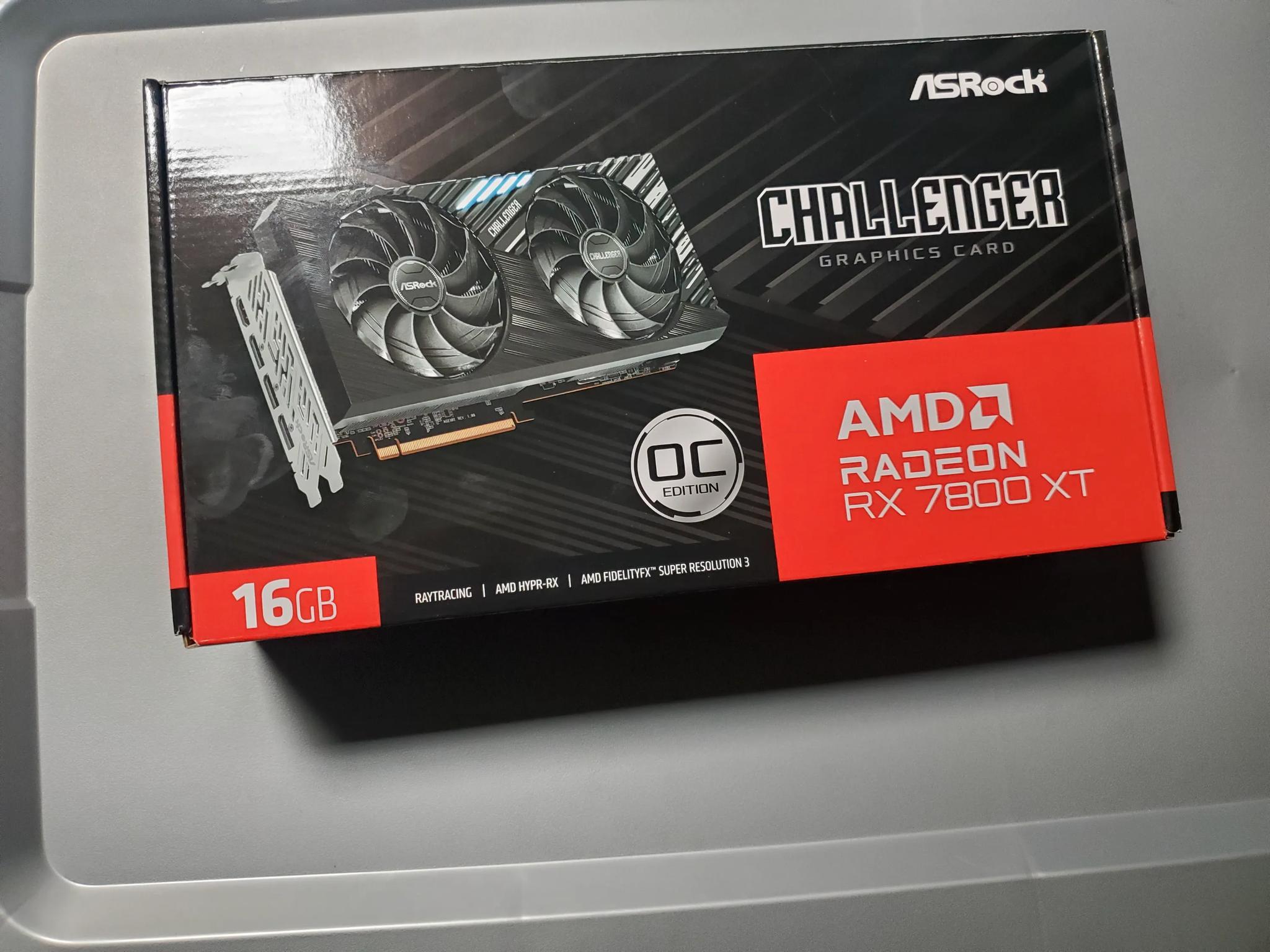 RX 7800 XT 16gb
