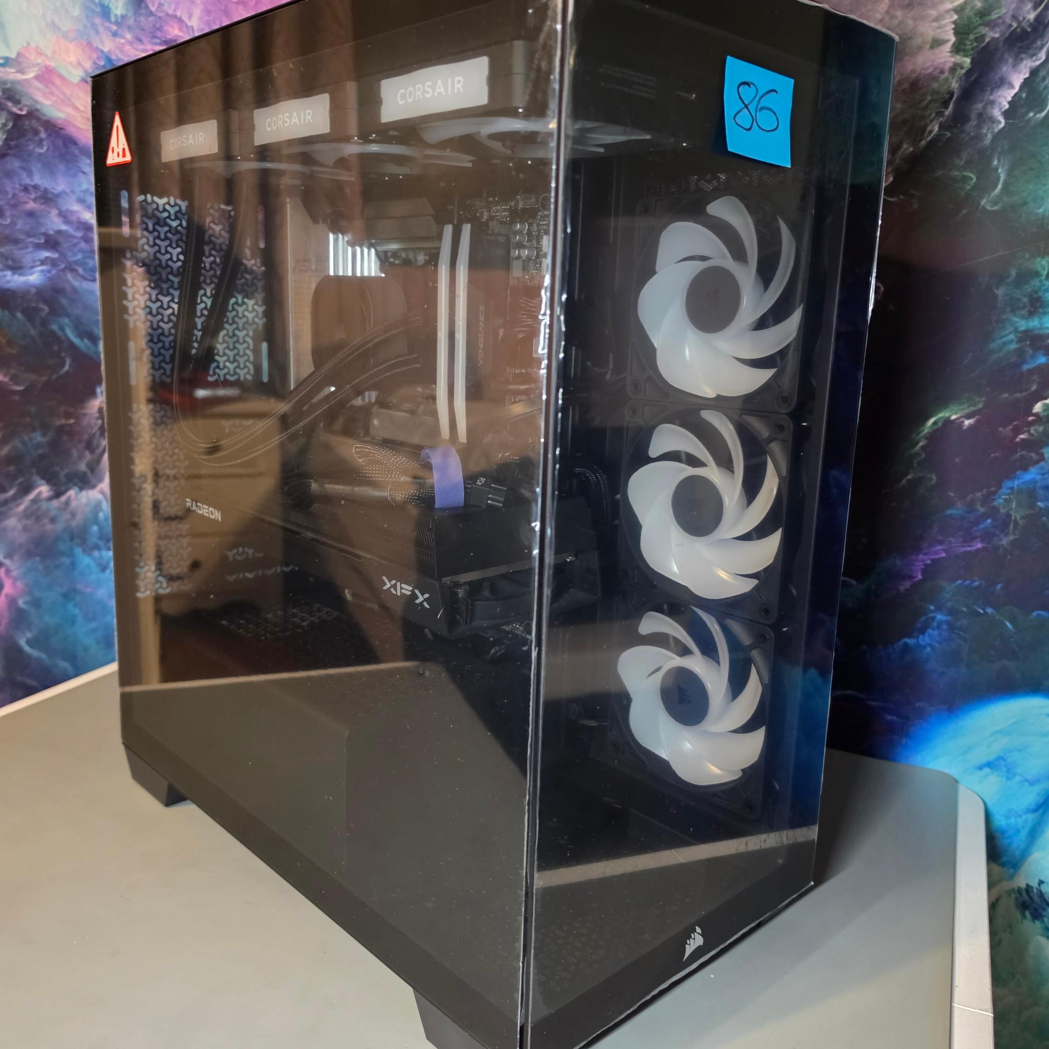 XFX RX 9070 XT 16gb + Ryzen 9800x3d PC Build #86