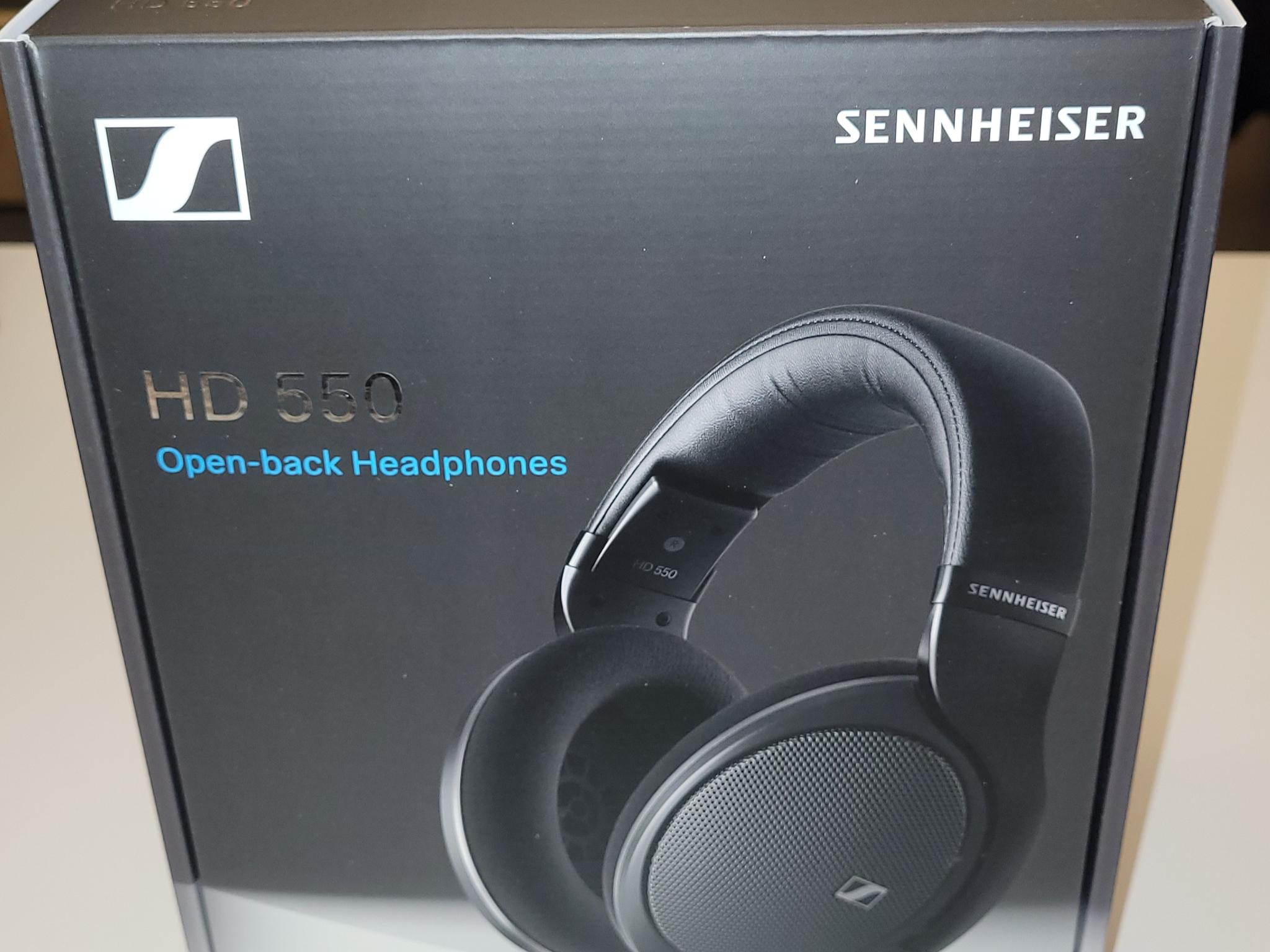 Sennheiser HD 550 Open-Back Audiophile Headphones, NEW UNOPENED
