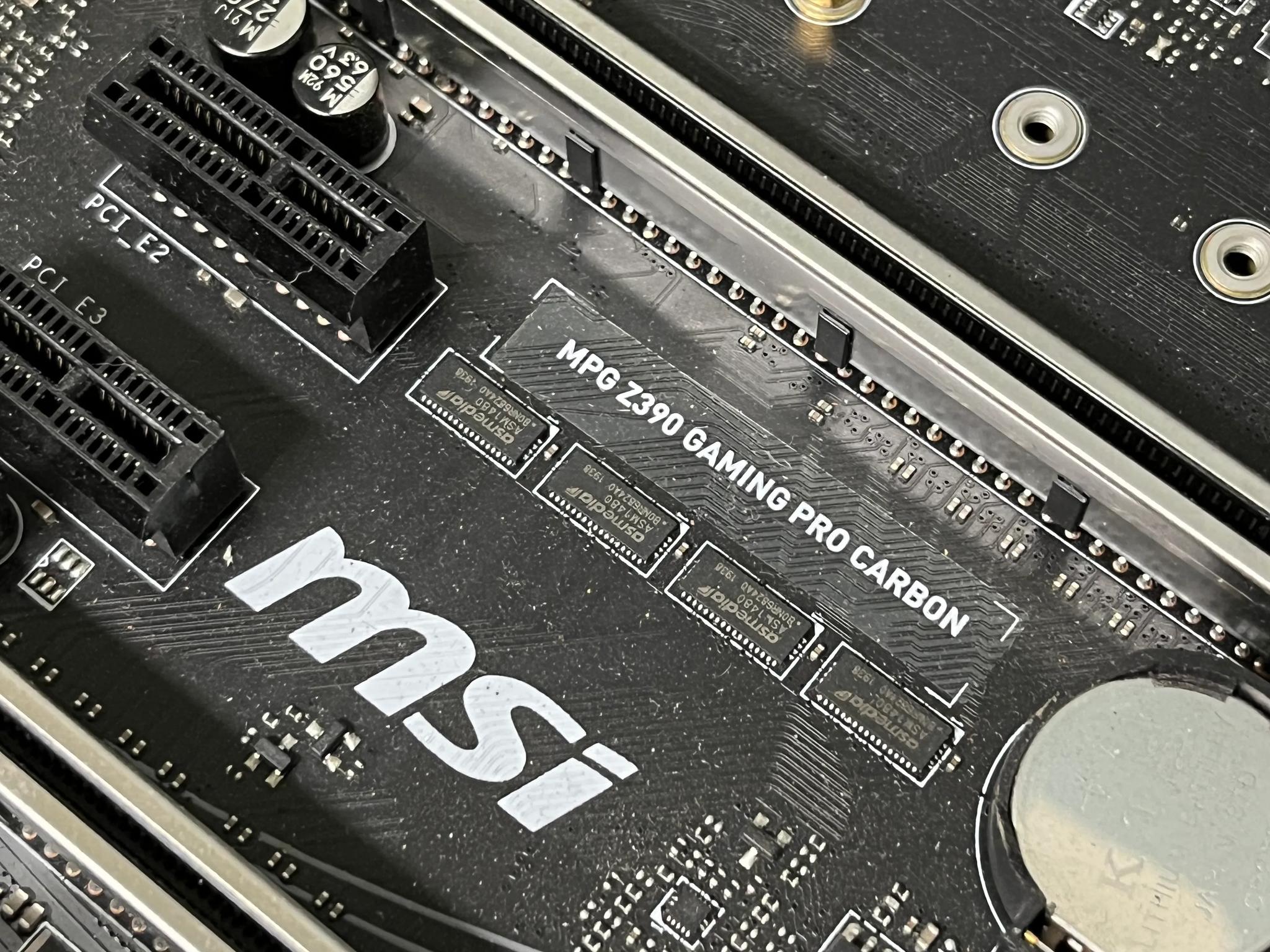 MSI z390 + i7 8700 combo