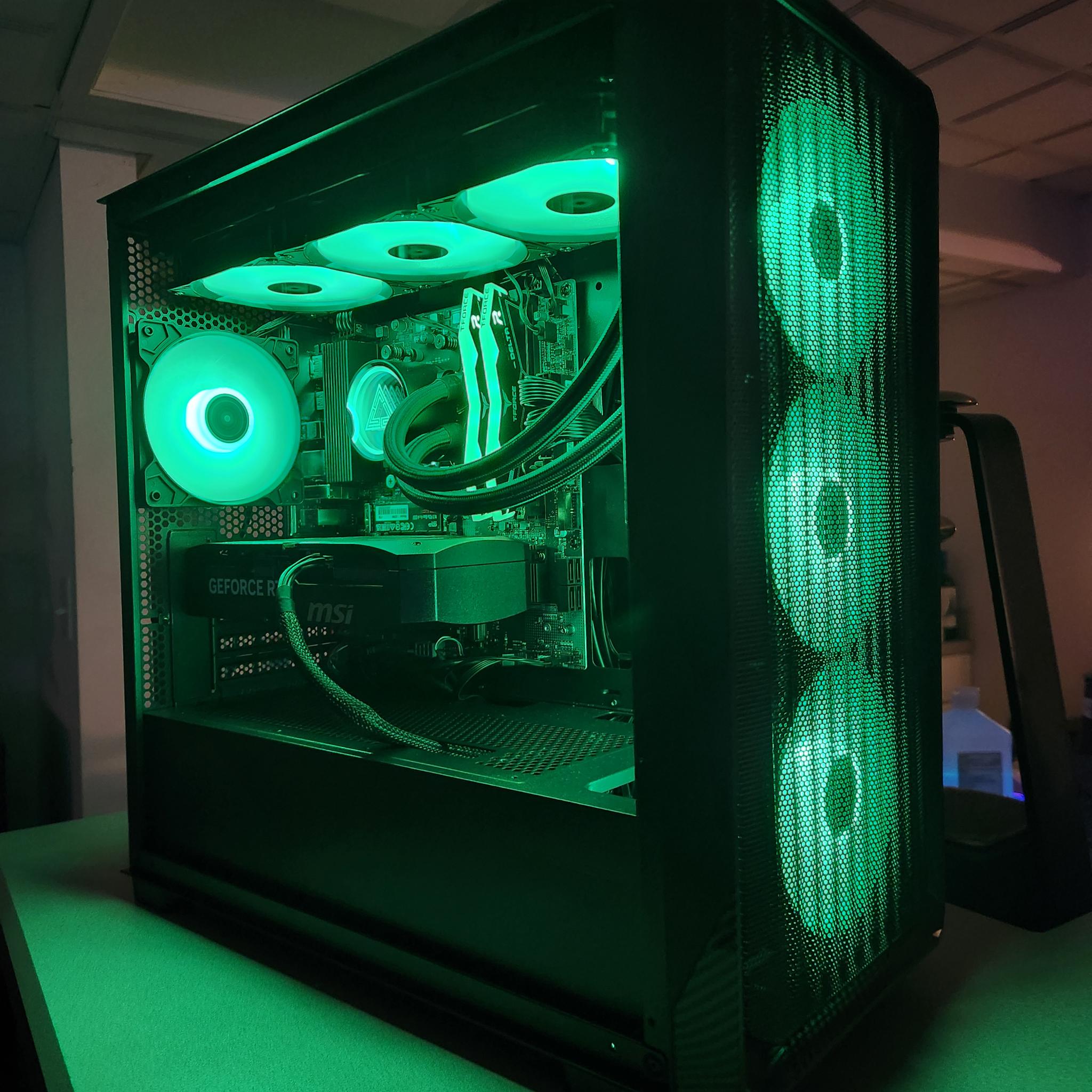 1440p RTX 5070 Gaming PC | Ryzen 5 9600x | 16GB DDR5 RAM | 1 TB NVME | 750w PSU