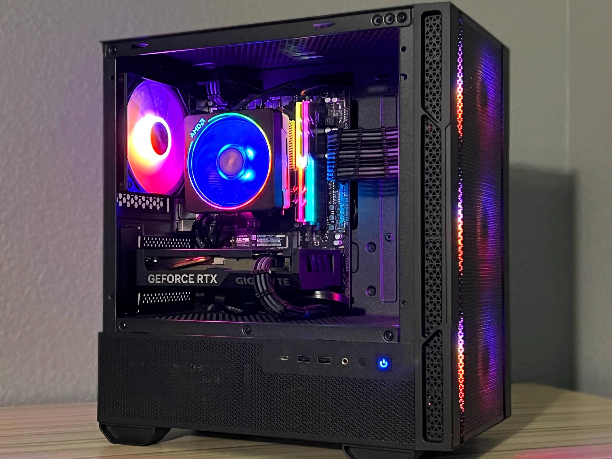 🔥 RTX 4060 Performance Gaming PC - Ryzen 7 2700x, 16gb, 1tb NVME