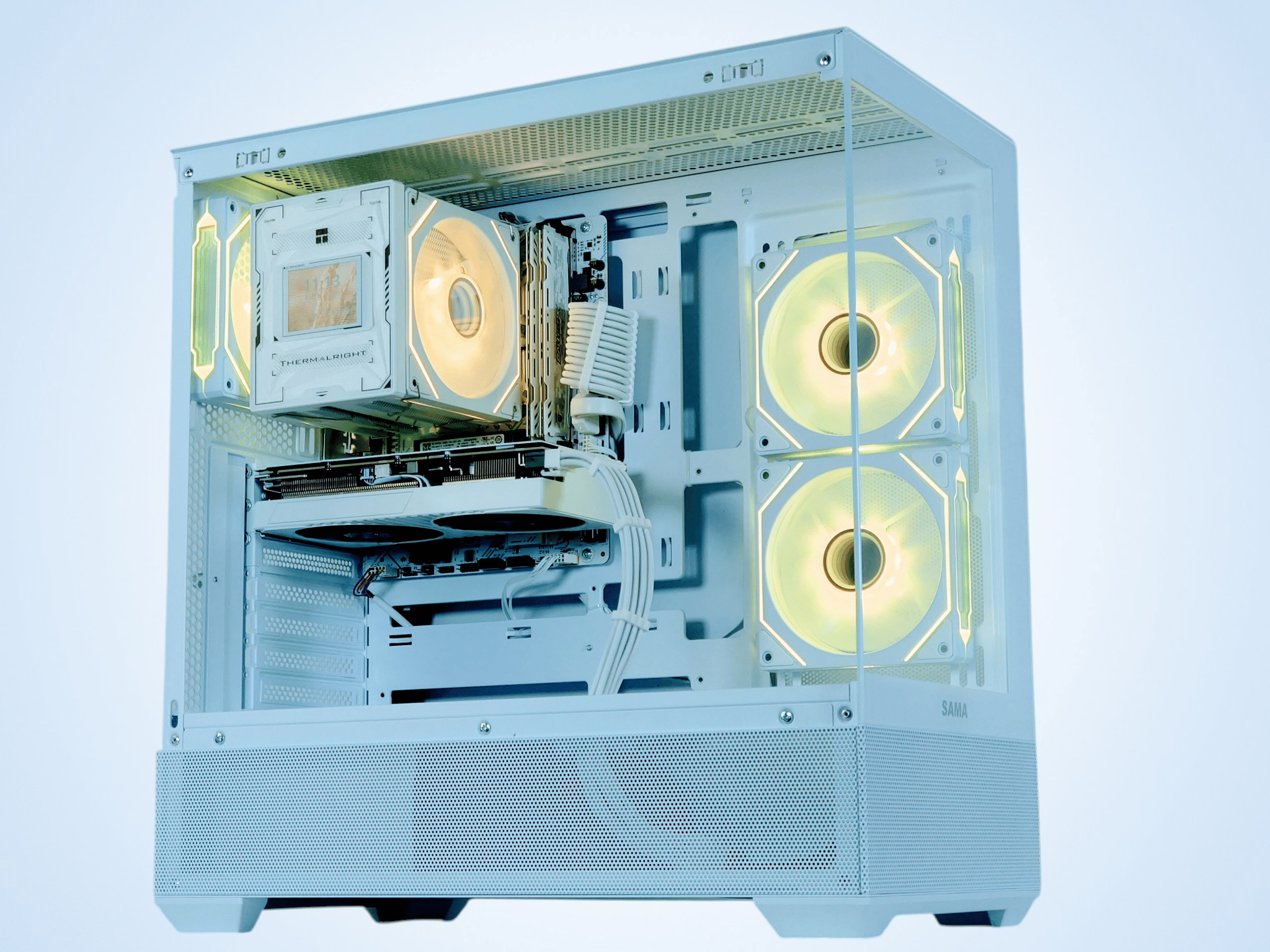 🌬️🥶Gaming PC🧊Nvidia RTX 3060 Ti 8GB❄️AMD Ryzen 5 3600❄️16GB DDR4❄️ 512GB NVME SSD