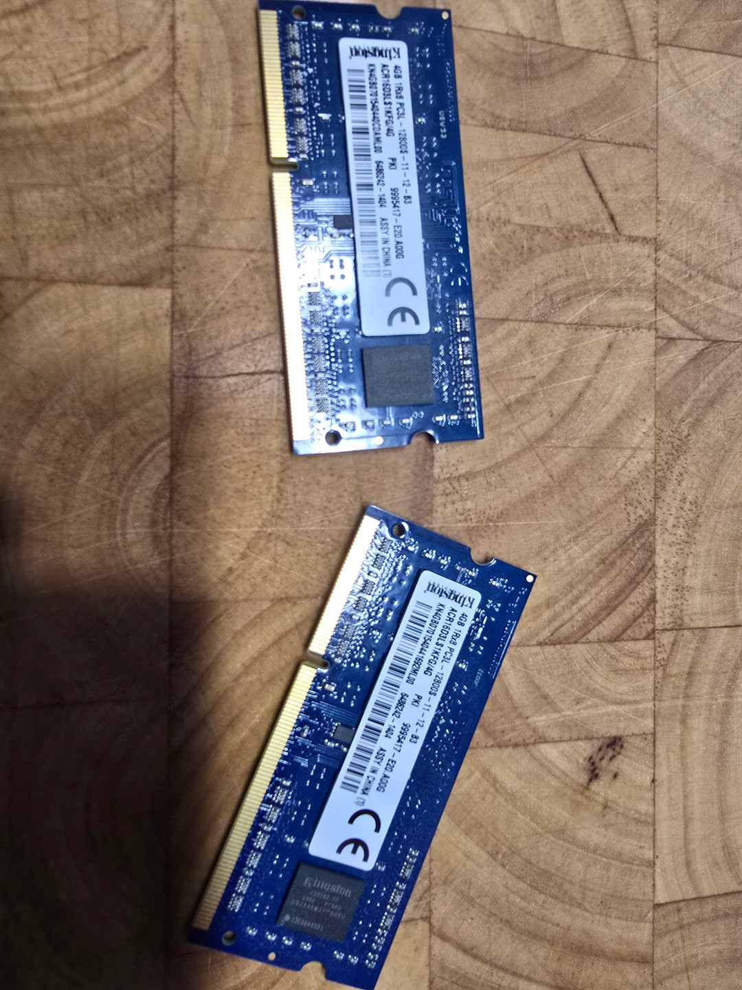 Kingston 4GB x 2 1600MHz PC3-12800 1.35V SODIMM DDR3L Memory 2x4gb