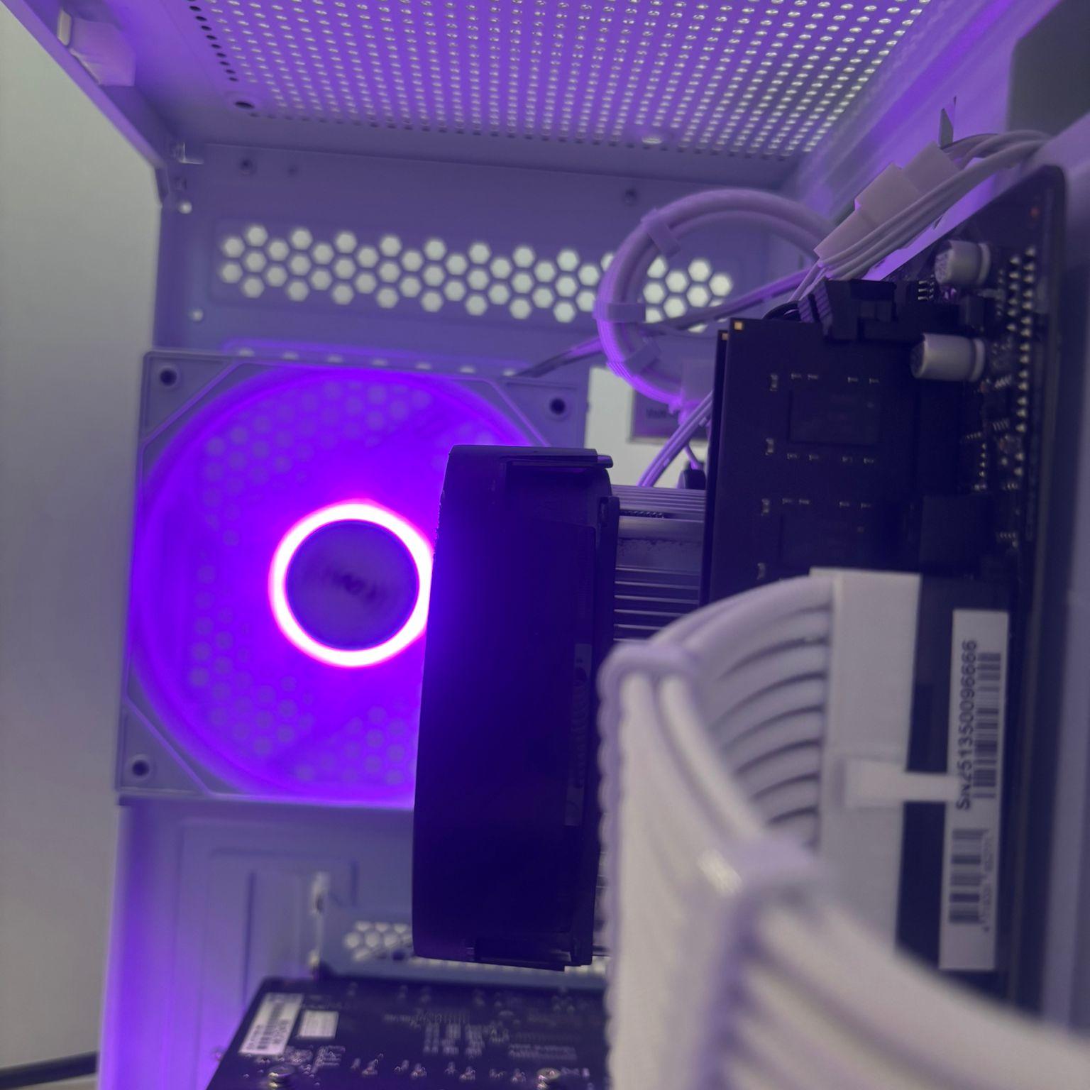 ⚪️ All-White 1080p Gaming PC | GTX 1060 6GB + Ryzen 5 1600 | 16GB RAM | Clean & Smooth Performance