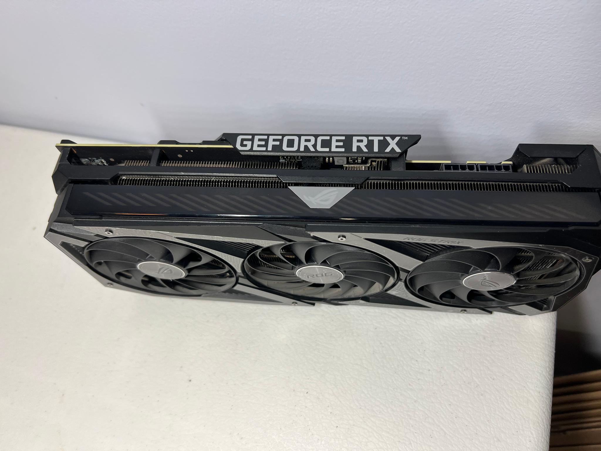 Asus RTX 3060ti ROG STRIX 8gb Graphics Card
