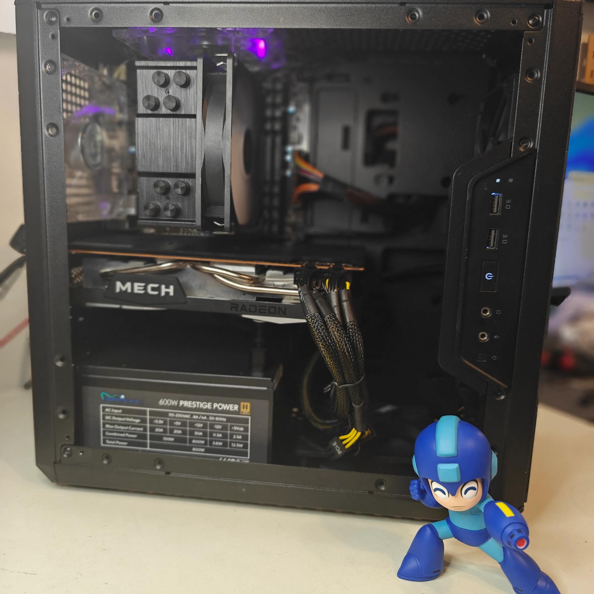 👟♠💜 Midrange Starter | Ryzen 7 5700X3D | Radeon RX 6700 XT | 32GB DDR4 RAM | 1TB NVMe SSD